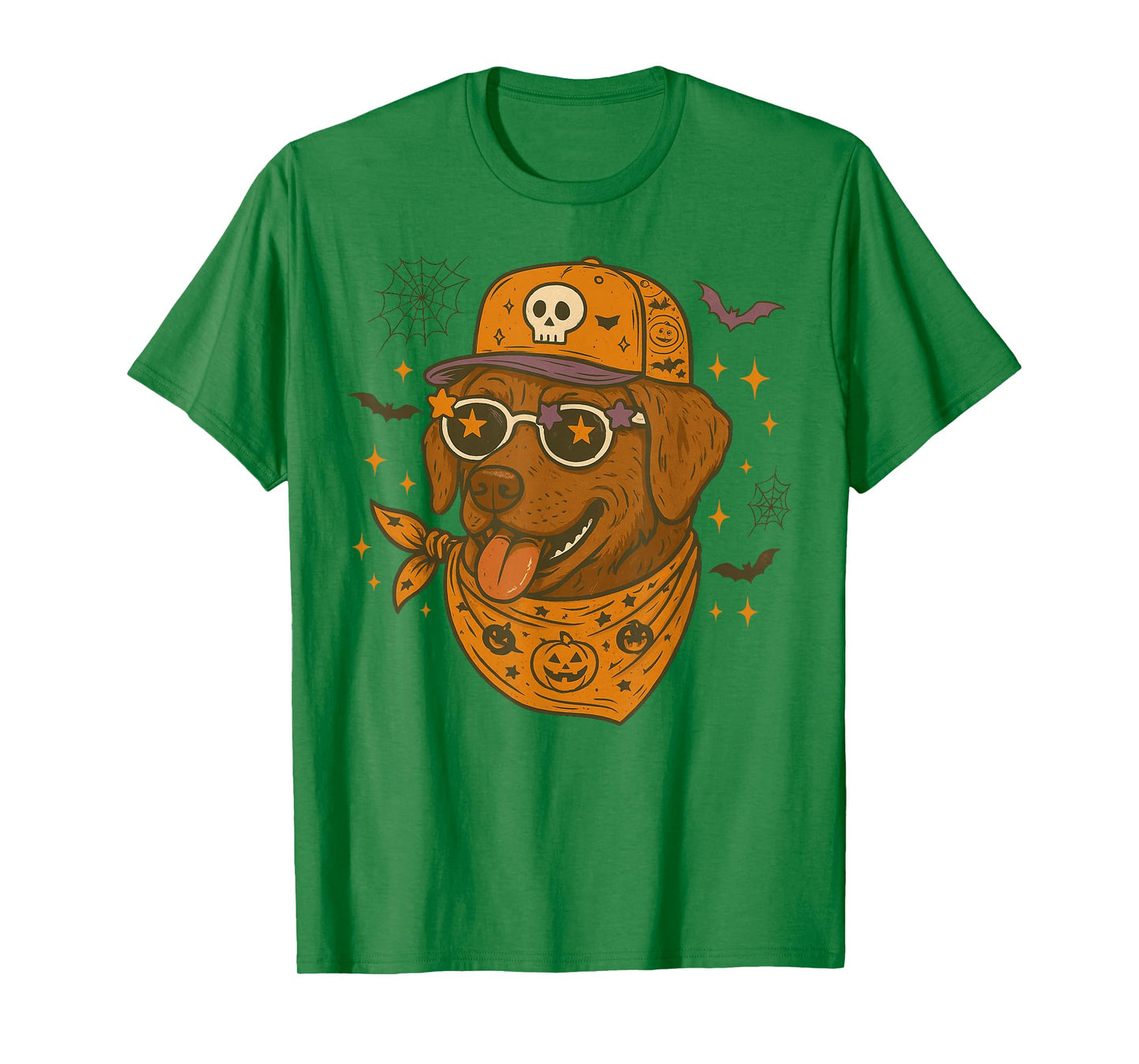 Chesapeake Bay Retriever Lover Dog Mom Halloween Vibes T-Shirt