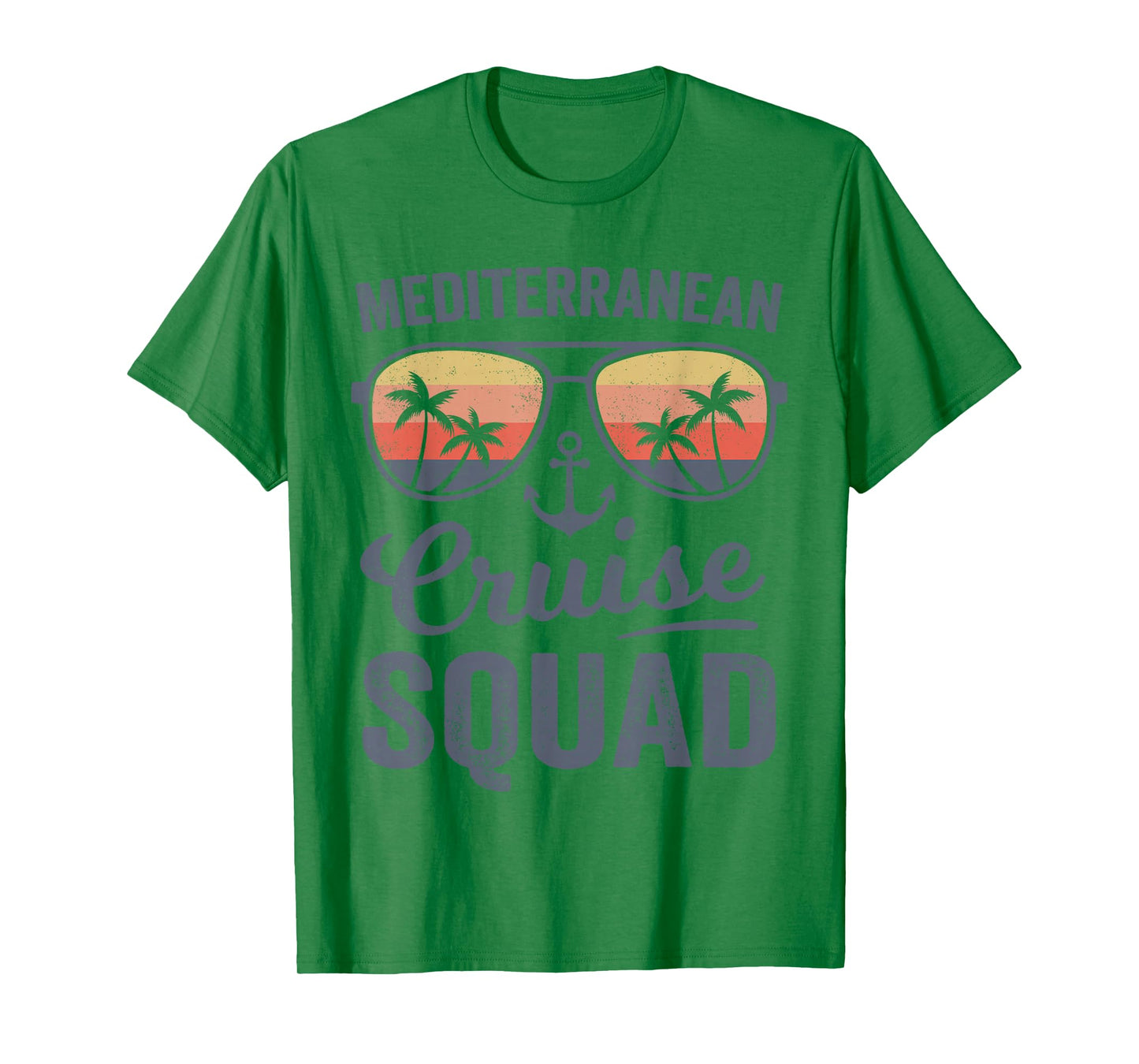 Mediterranean Cruise Squad 2025 Europe Family Matching T-Shirt