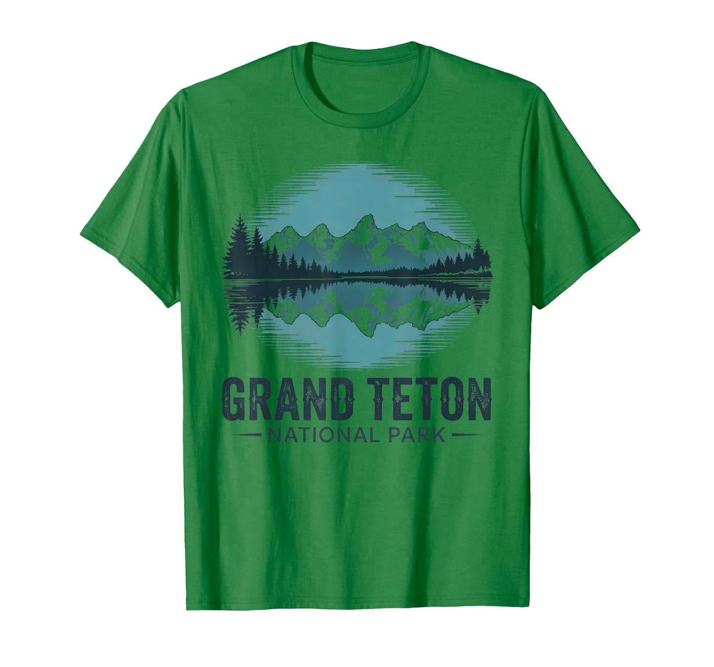 Grand Teton National Park Retro Outdoor US National Park T-Shirt