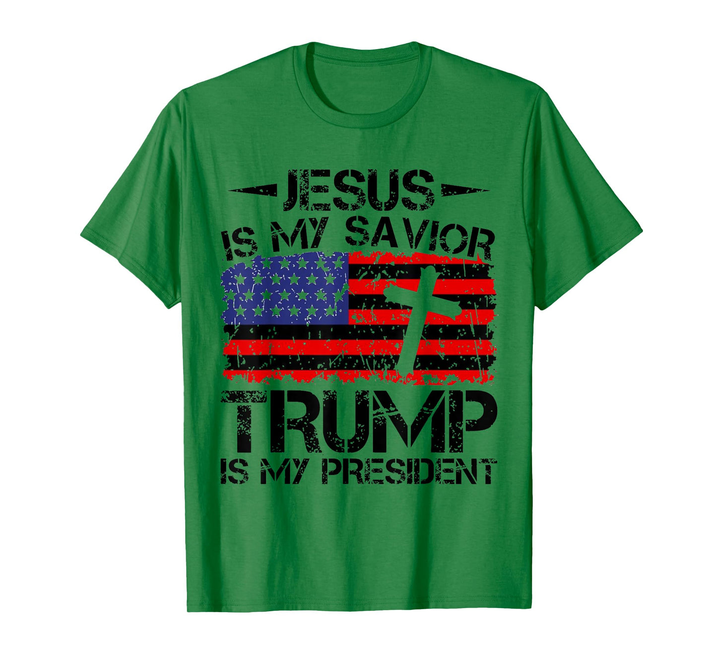 Jesus is my Savior Trump is my President, Trump 2024 T-Shirt