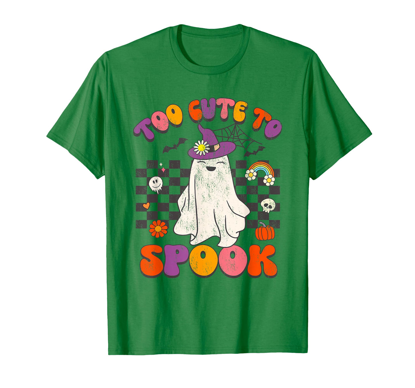 Too Cute to Spook Ghost Halloween T-Shirt