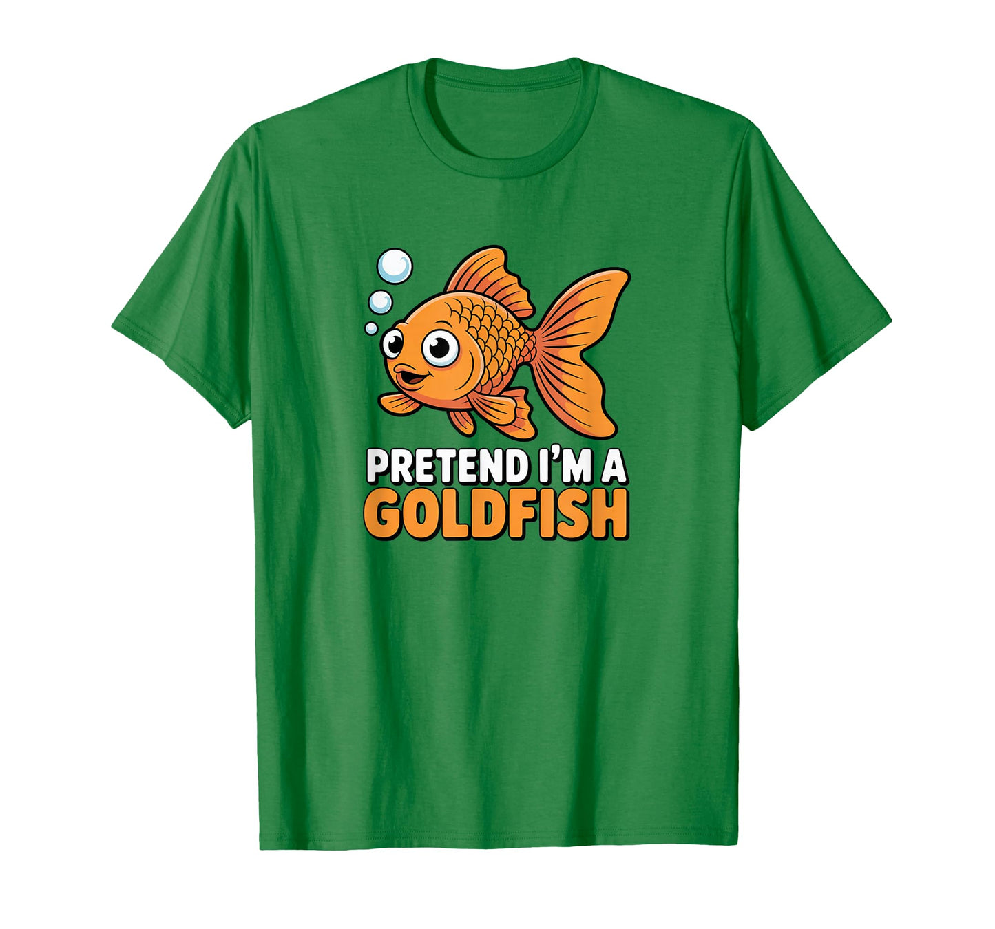 Pretend I'm a Goldfish, Halloween Costume Couples Matching T-Shirt