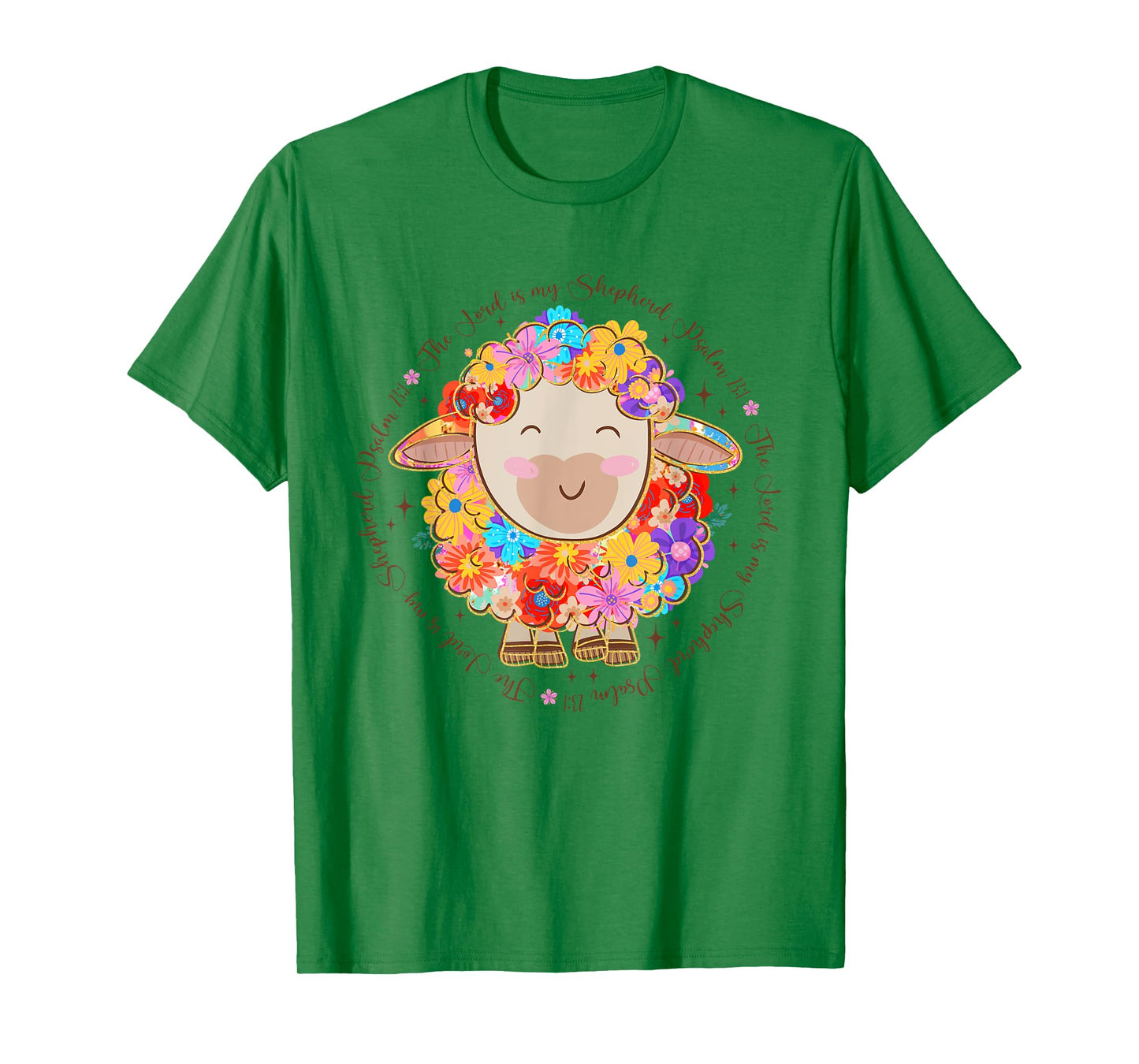 The Lord is my Shepherd Easter Christian Bible Jesus Faith T-Shirt