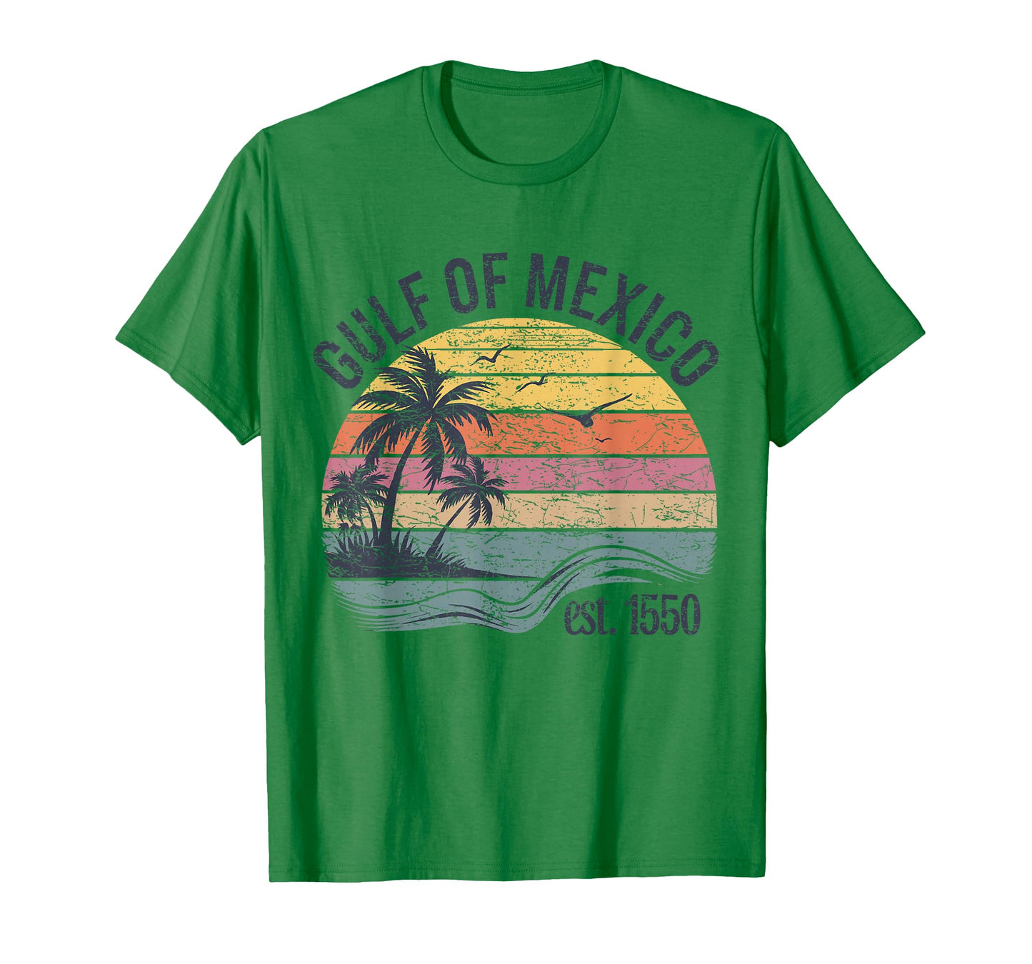Retro Gulf of Mexico T-Shirt