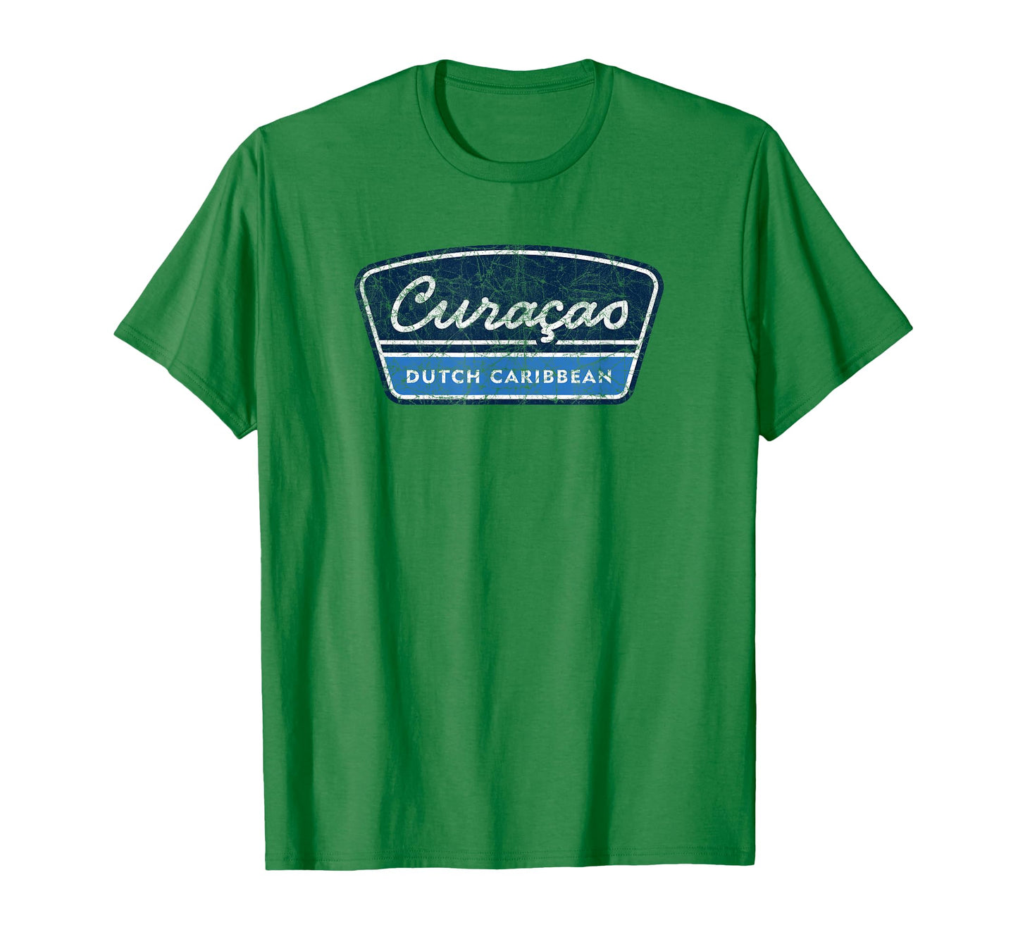 Vintage Curacao Dutch Caribbean Souvenir Mens Womens Retro T-Shirt