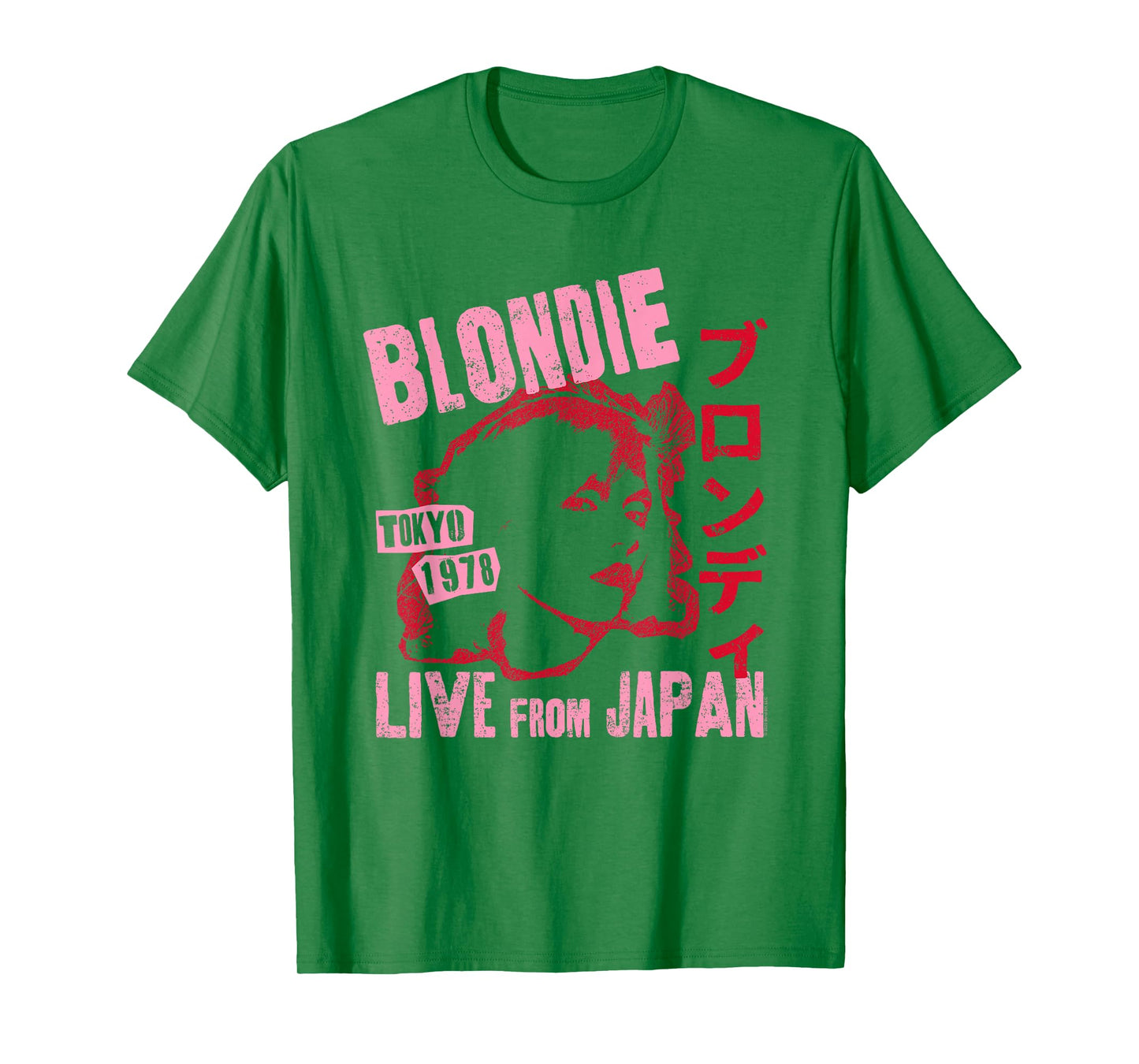 Blondie Live from Japan Flyer Vintage Band T-Shirt