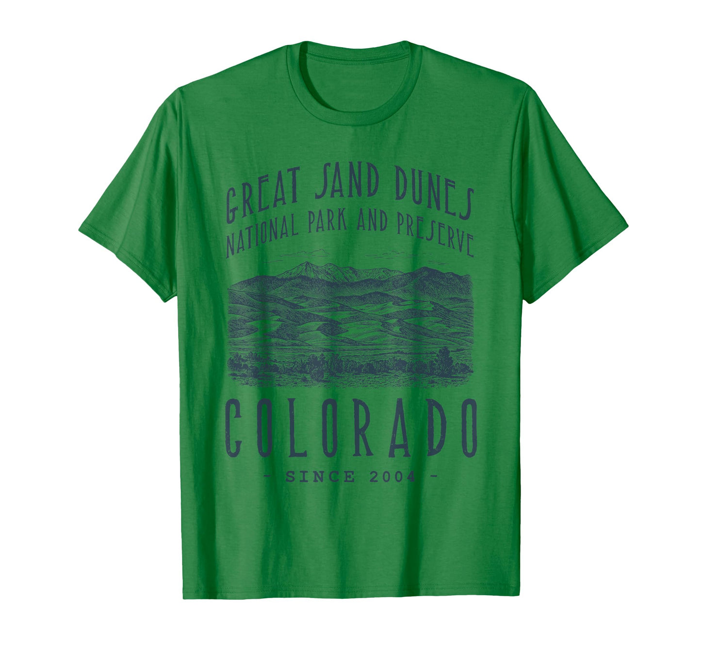 GREAT SAND DUNES NATIONAL PARK, COLORADO. CAMPING, HIKER T-Shirt