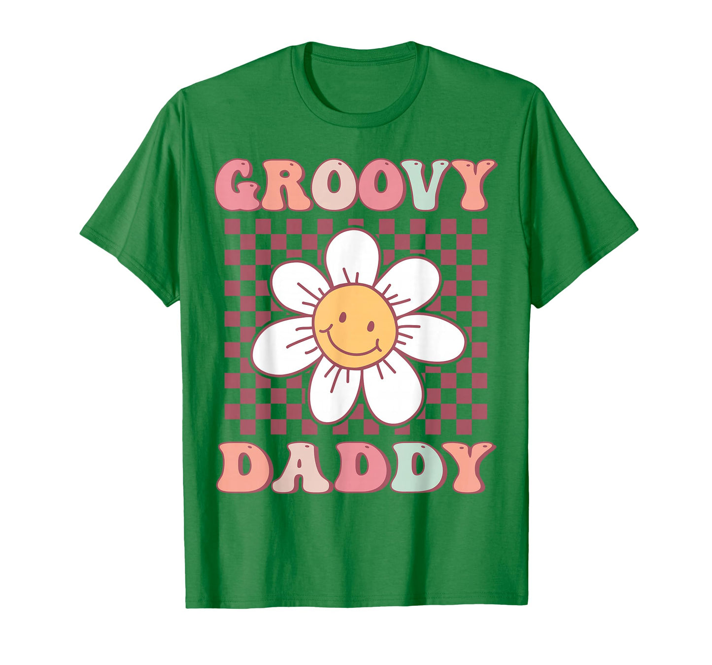 Groovy Daddy Matching Family Birthday Party Daisy Flower T-Shirt
