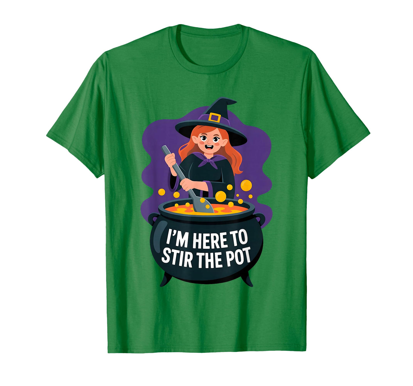 I'm Here to Stir The Pot Funny Cooking Lover Pun Men Women T-Shirt