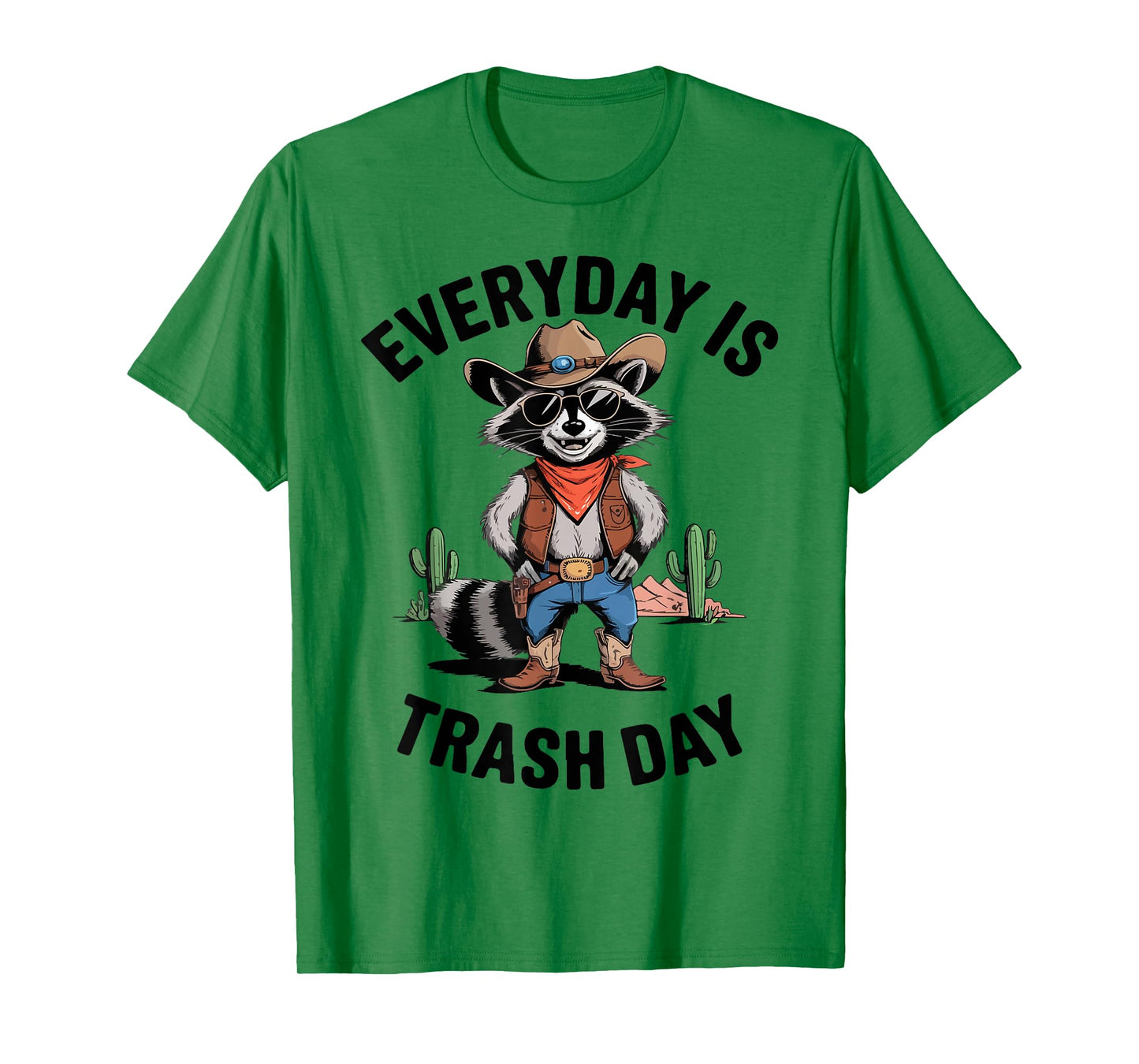 Everyday Is Trash Day Funny Raccoon Racing Car Toddler Boy T-Shirt