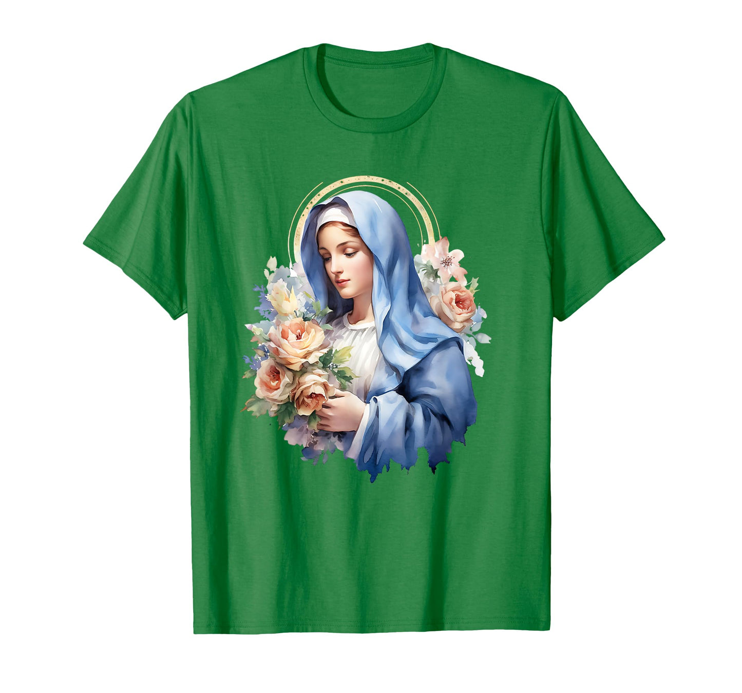 Virgen Mary La Virgen De Guadalupe Rosa for Men Woman T-Shirt