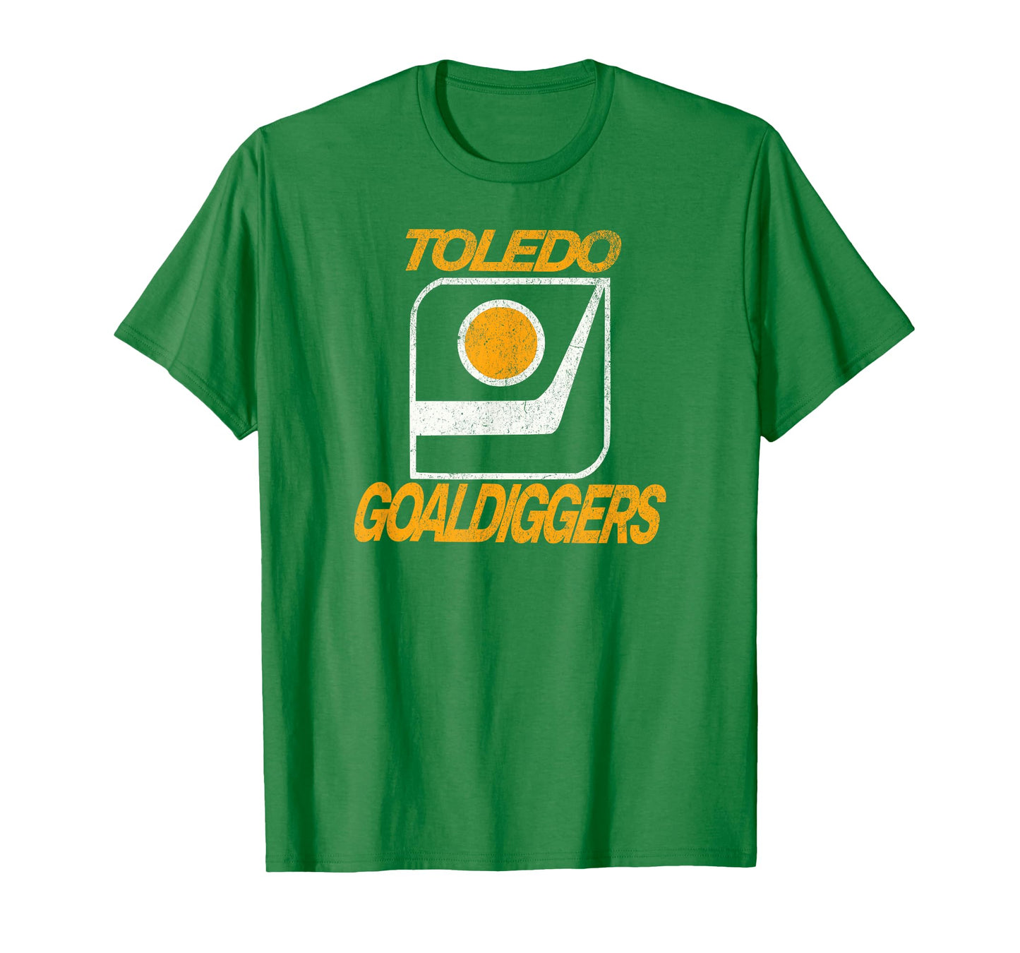 Defunct Hockey Team Toledo Goaldiggers Hockey T-Shirt
