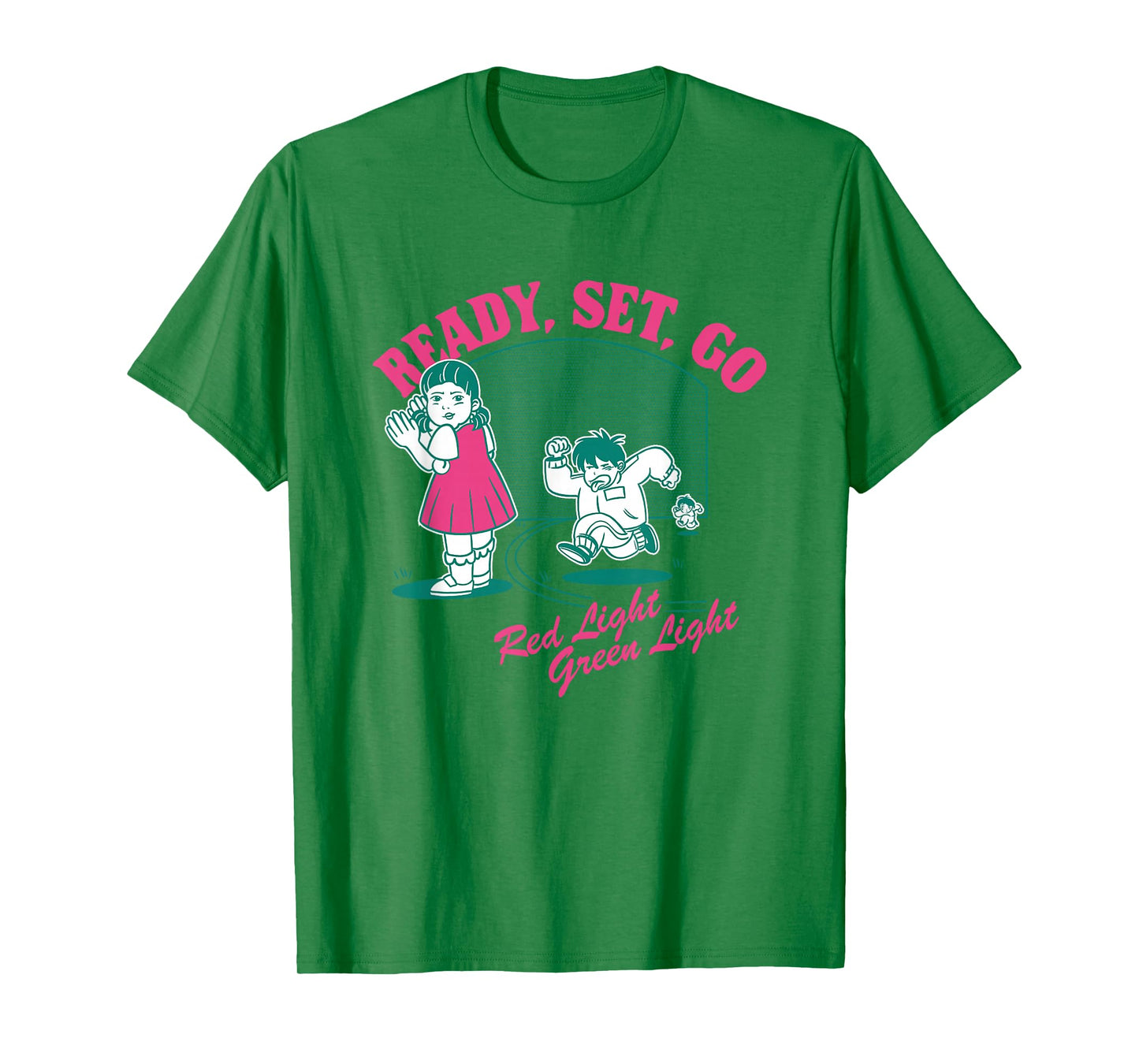 Squid Game 2 Ready Set Go Red Light Green Light T-Shirt