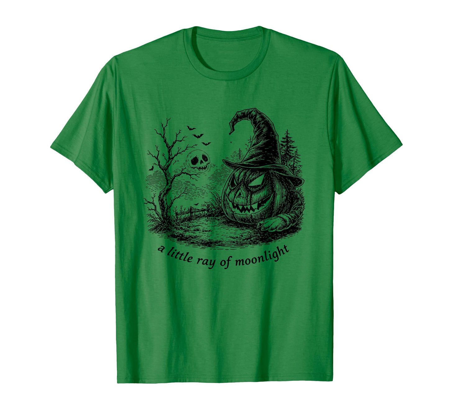 Halloween Ray of Moonlight Witch T-Shirt