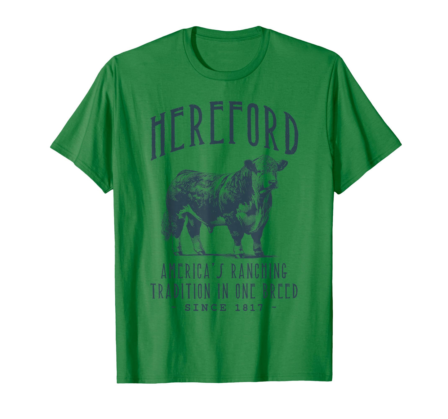 HEREFORD CATTLE VINTAGE LIVESTOCK DESIGN T-Shirt