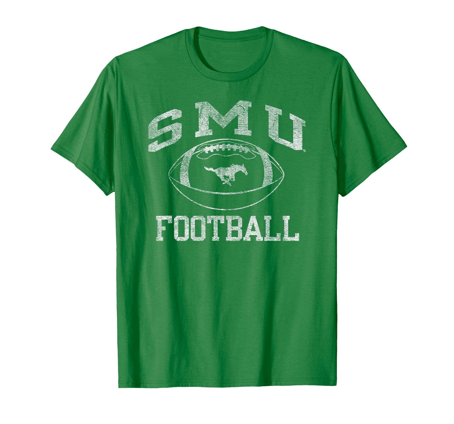 SMU Mustangs Football Intensity Red Officially Licensed T-Shirt