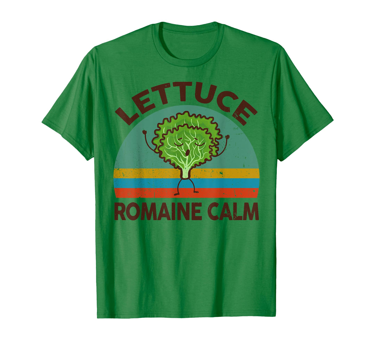 Vegan-Shirt Lettuce Romaine Calm Men Women Funny Vegetarian T-Shirt