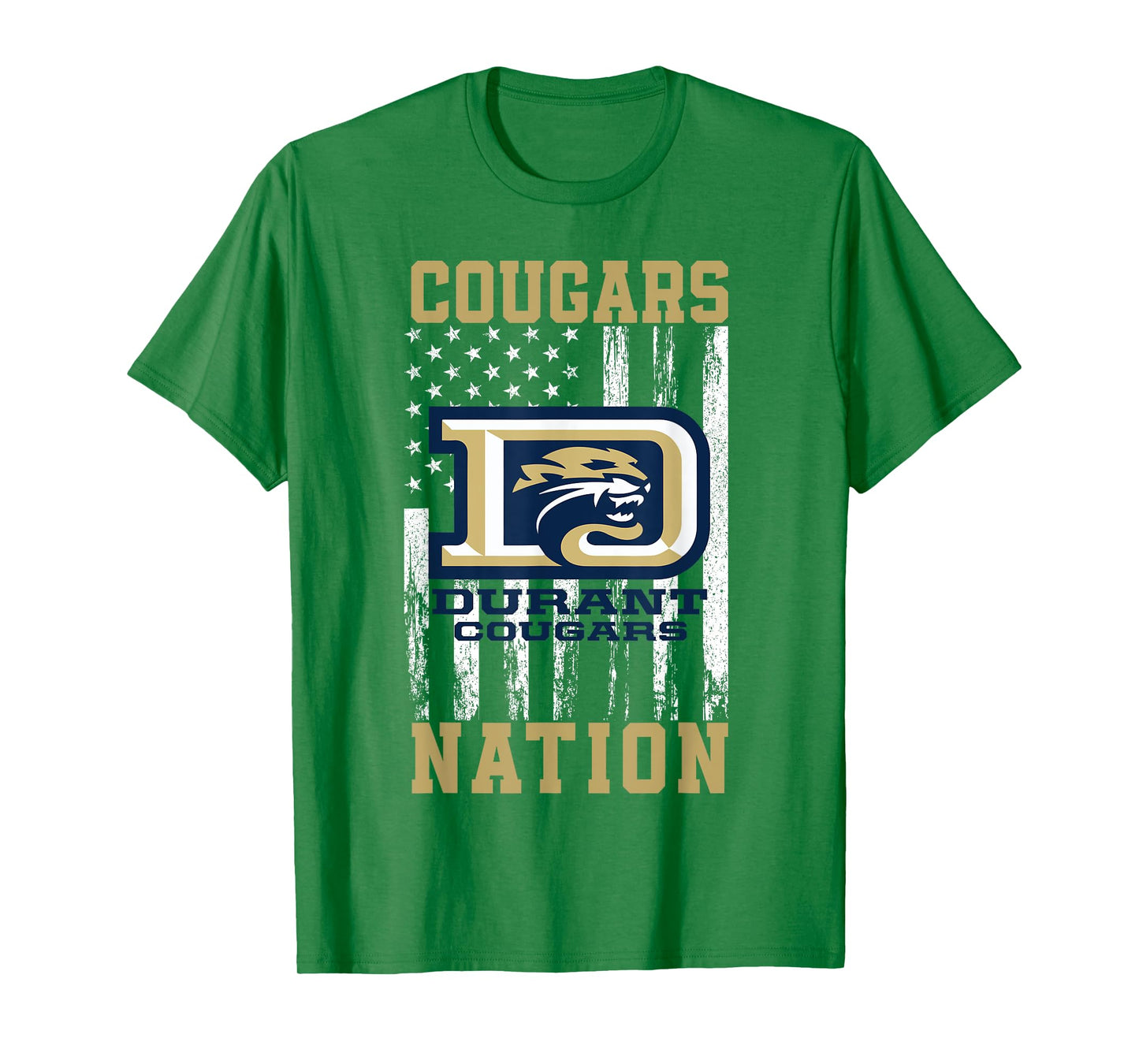 Durant Cougars Logo Nation HS T-Shirt