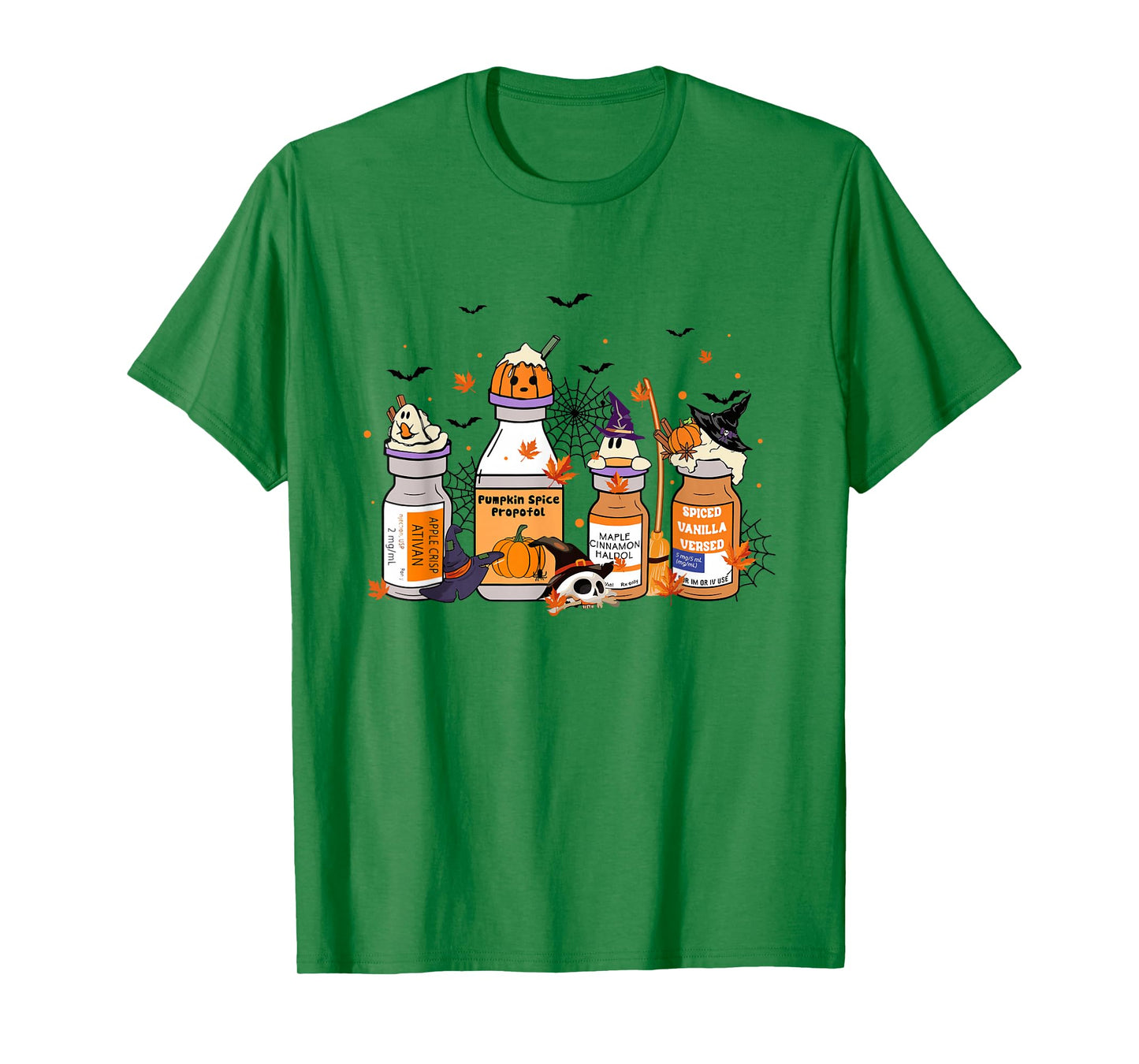 Pumpkin Spice Propofol Halloween Ghost Nurse ICU Fall Nurse T-Shirt