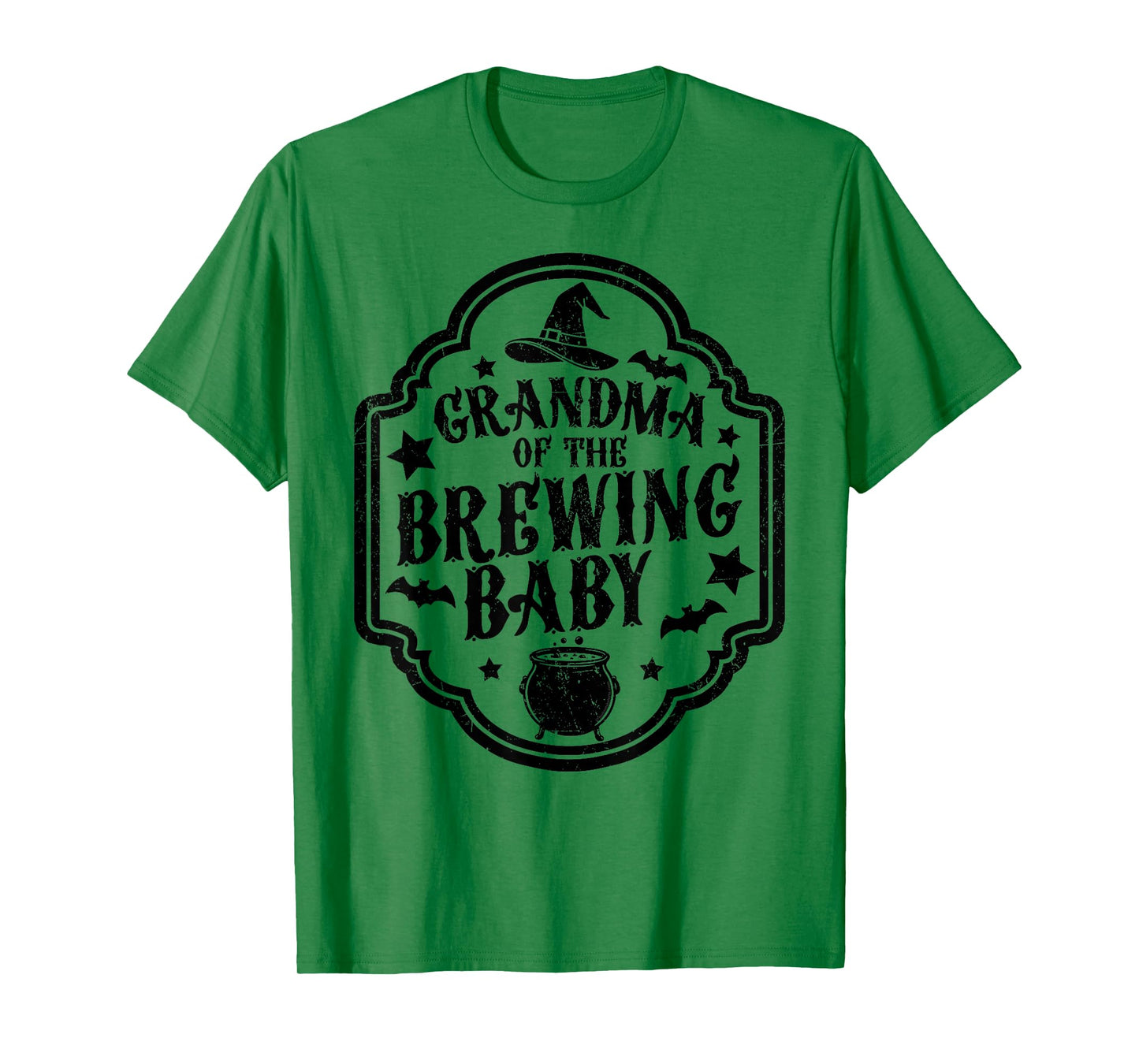 Grandma of The Brewing Baby Halloween Quote T-Shirt