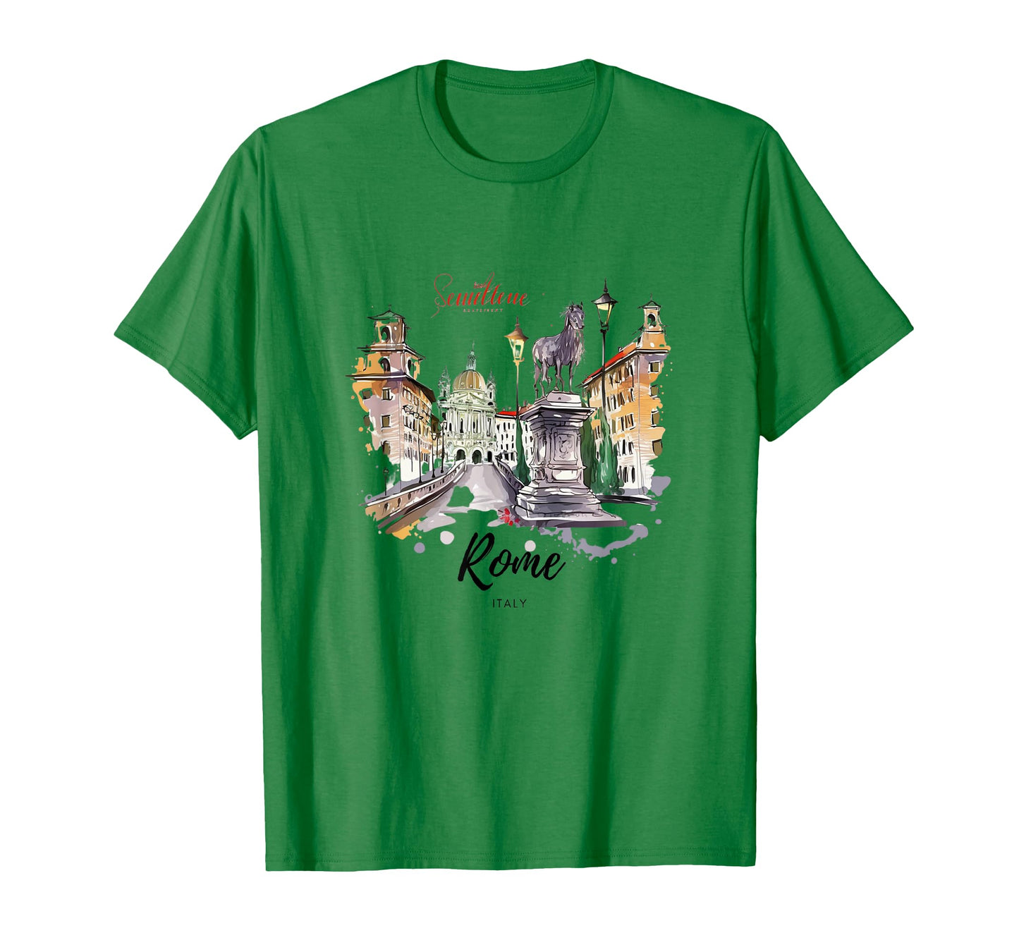 Retro Vintage Rome Italy Italia Travel Trip Souvenir T-Shirt