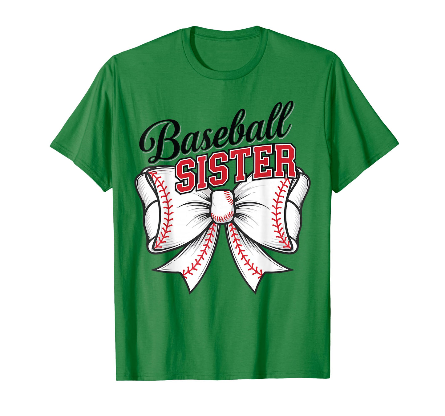 Girl Baseball Sister Coquette Bow Baseball Game Day Toddler T-Shirt