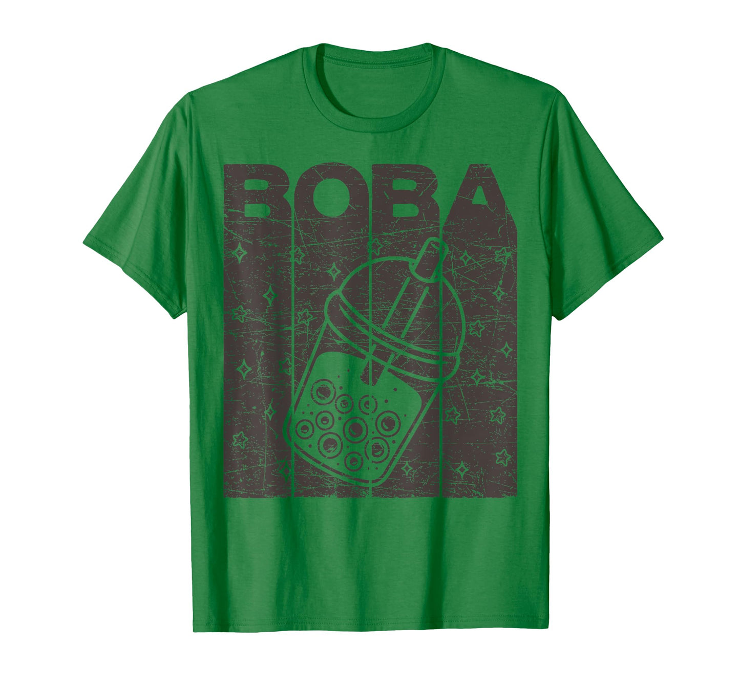 Boba Tea Pastel Bubble Tea Lover Retro T-Shirt