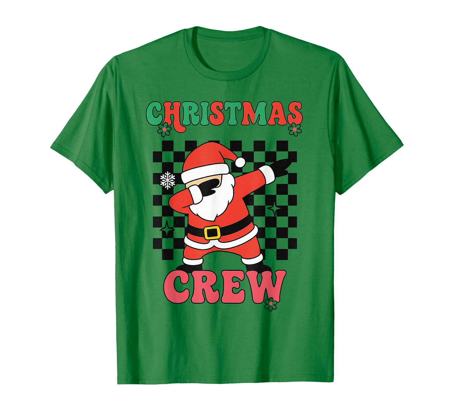 Happy Checkered Christmas Family Vacation Making Memories T-Shirt