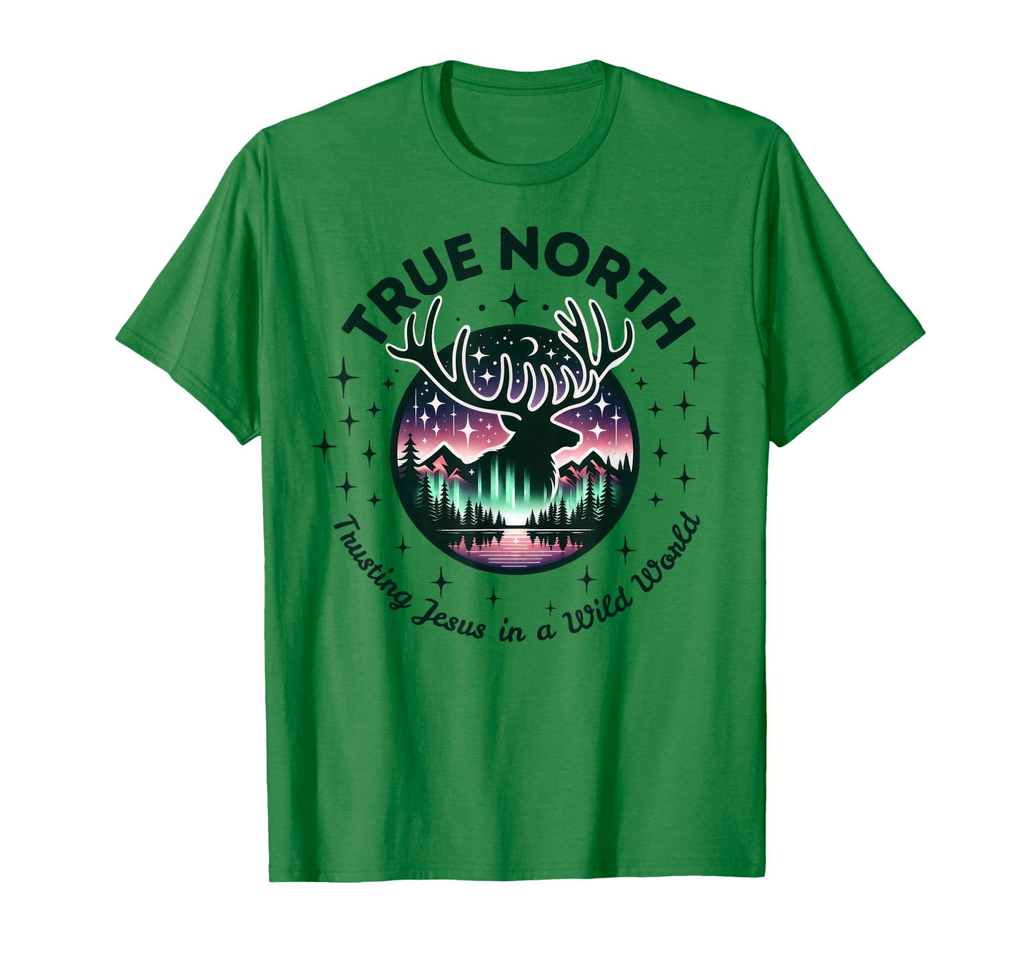 True-North VBS 2025 Christian Trusting Jesus Wilderness T-Shirt