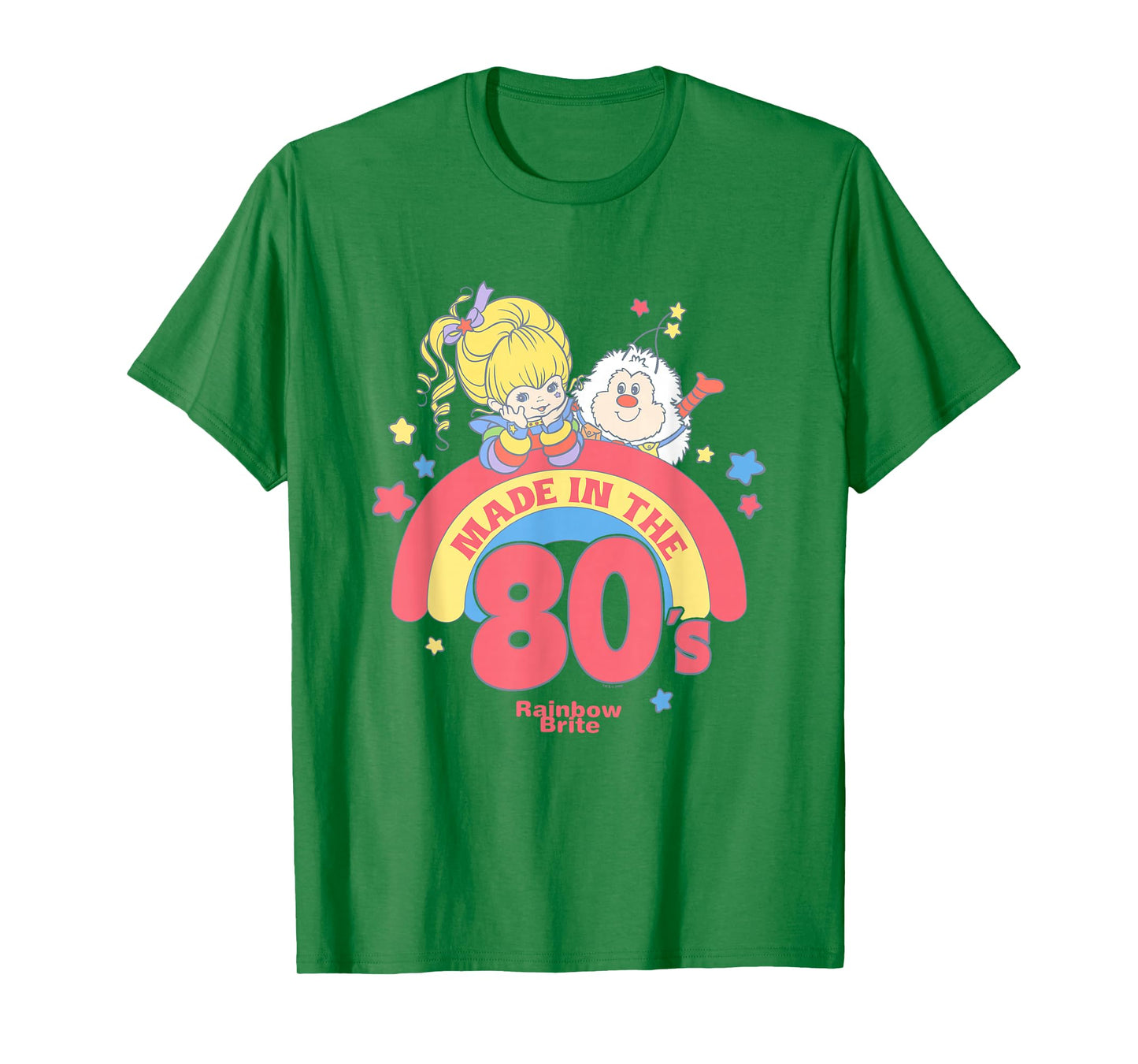 Rainbow Brite Me In The 80's Pastel Colors Retro Chest Logo T-Shirt
