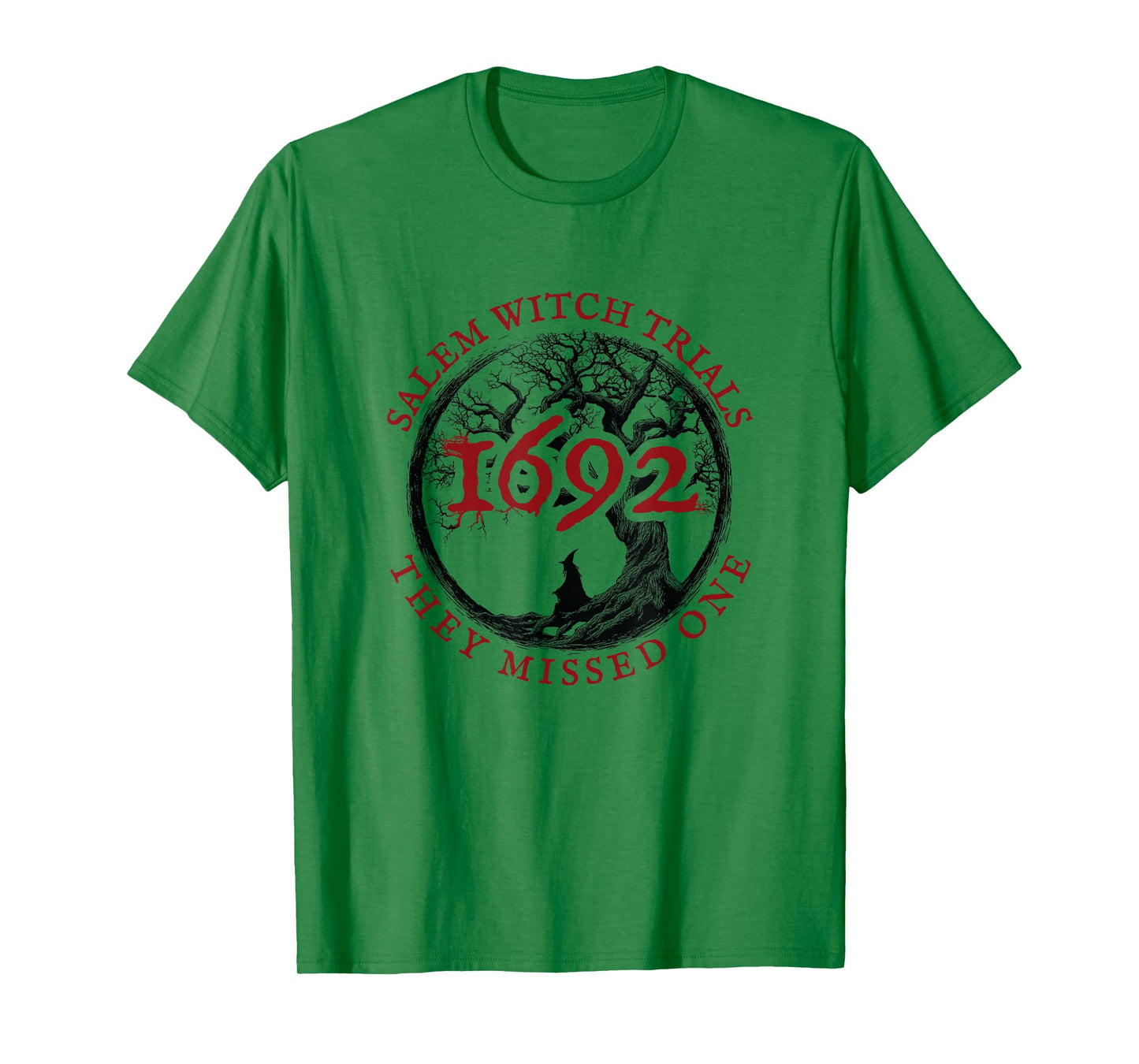 Salem Witch Trials 1692 Vintage Occult Humor History Design T-Shirt