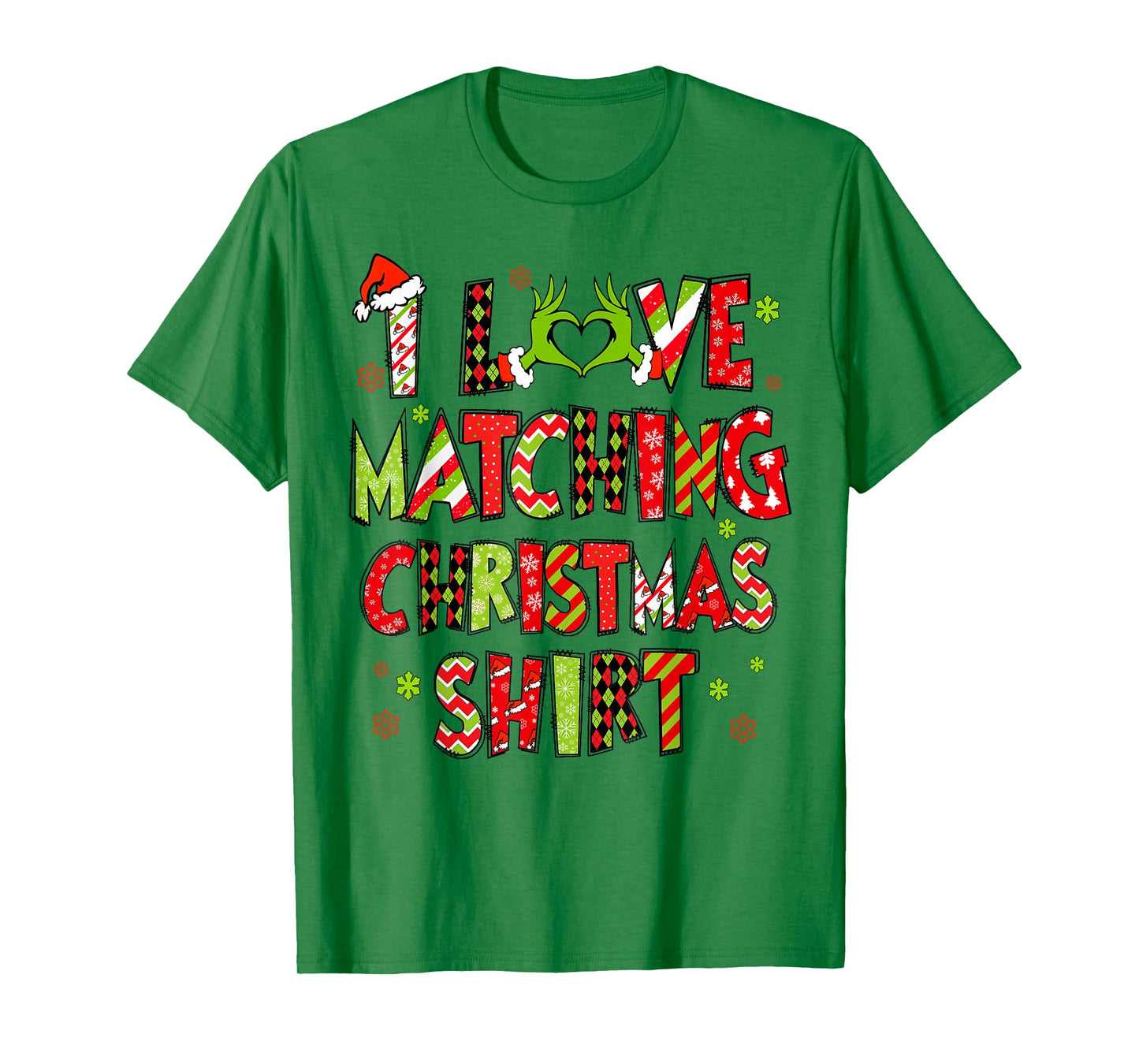 I Love Matching Christmas Shirt But I Don't Couples Pajamas T-Shirt
