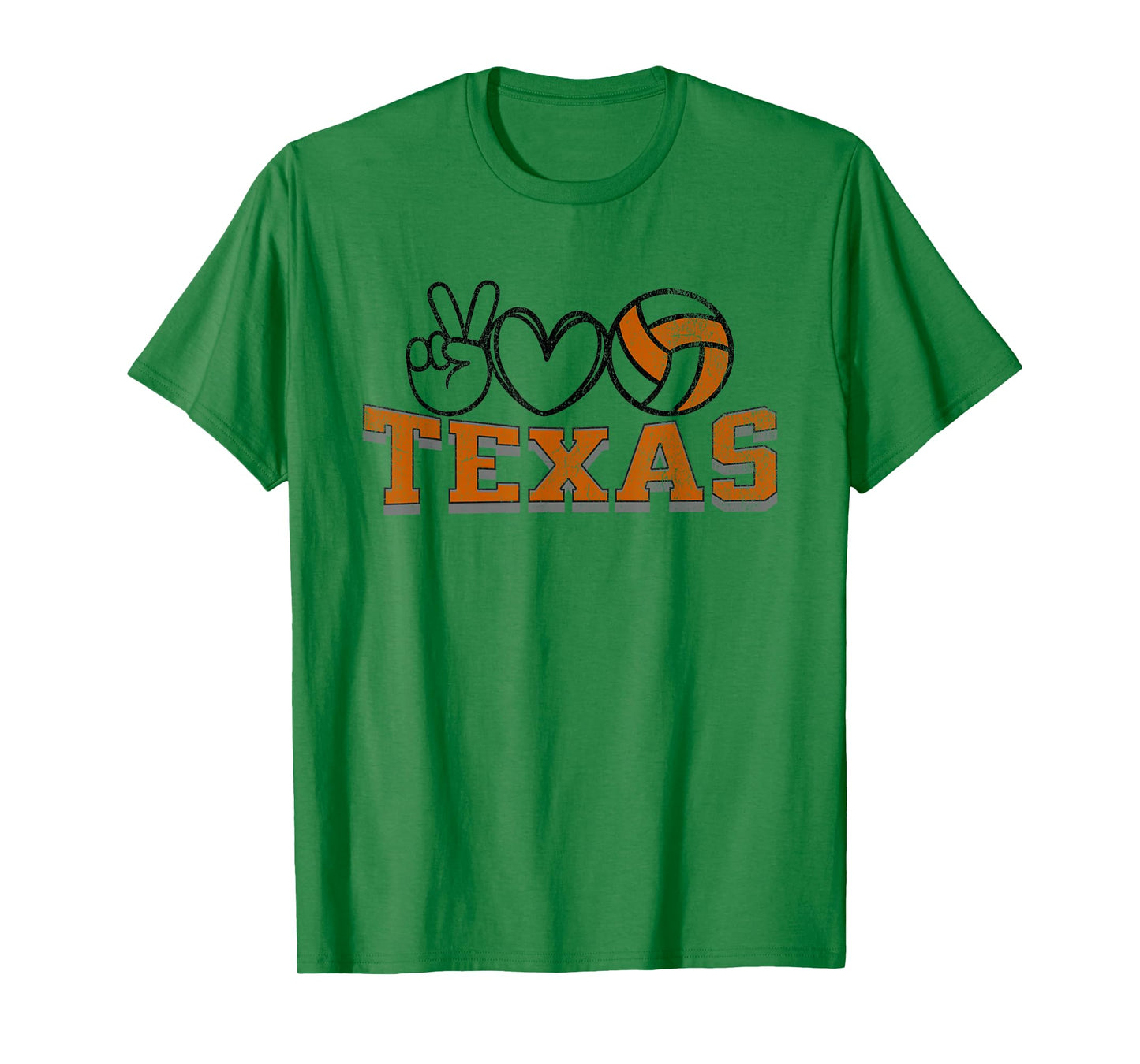 Peace Love Volleyball - Texas Women Teen Girls Tween Players T-Shirt