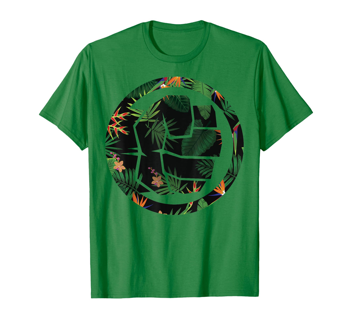 Marvel Avengers Hulk Fist Symbol Graphic T-Shirt T-Shirt