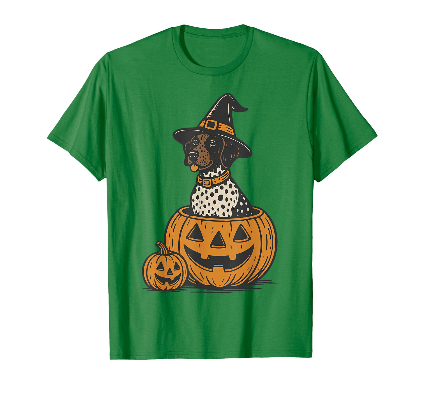 Weiner Dog Witch Happy Halloweenie Cute Halloween Dachshund T-Shirt