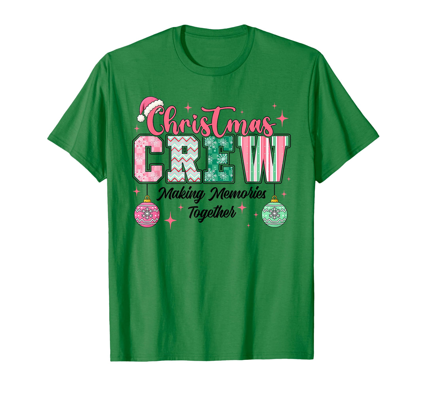 Christmas Crew Making Memories Together Matching Family T-Shirt