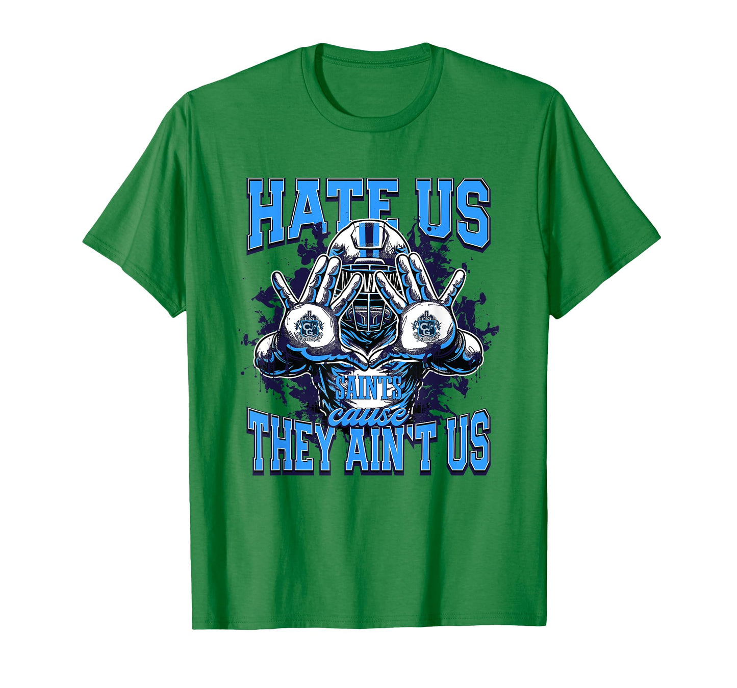 Cedar Grove Saints Logo Hate Us Cause They Ain't HS T-Shirt
