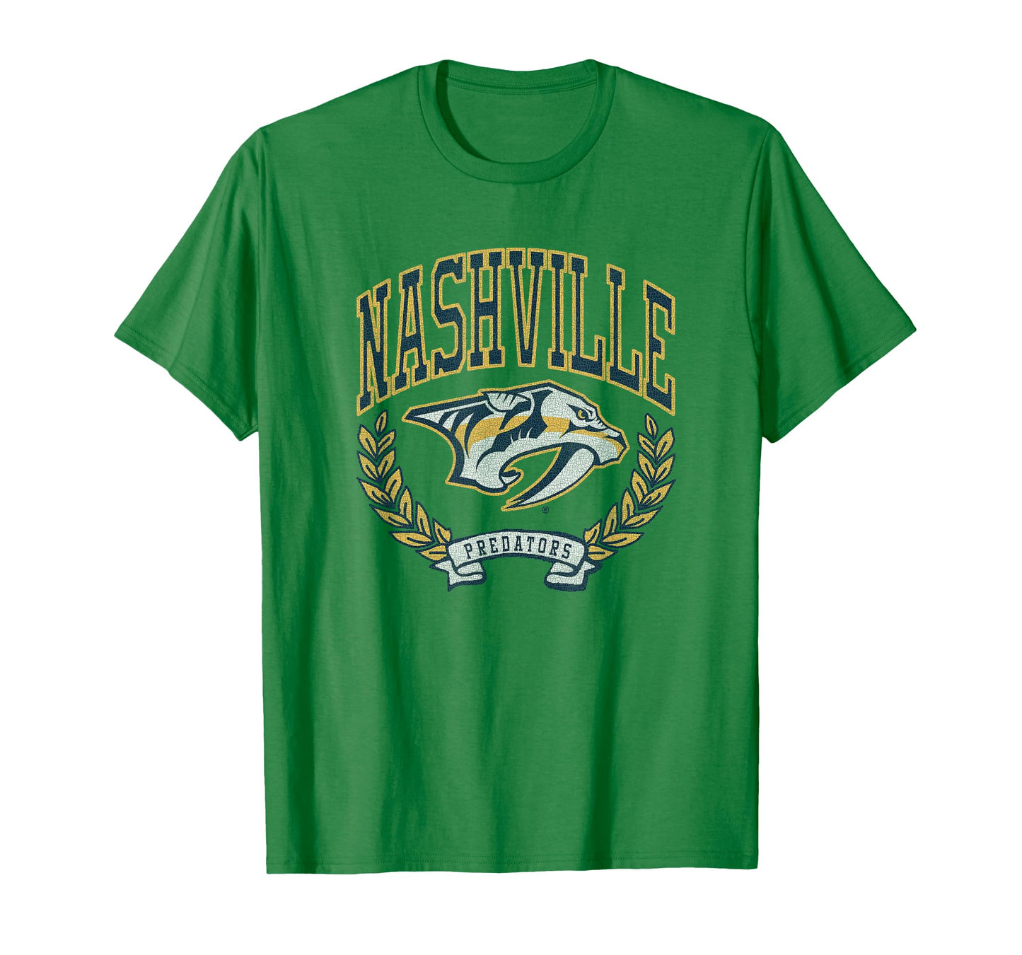 Nashville Predators Vintage Victory Gray Officially Licensed T-Shirt