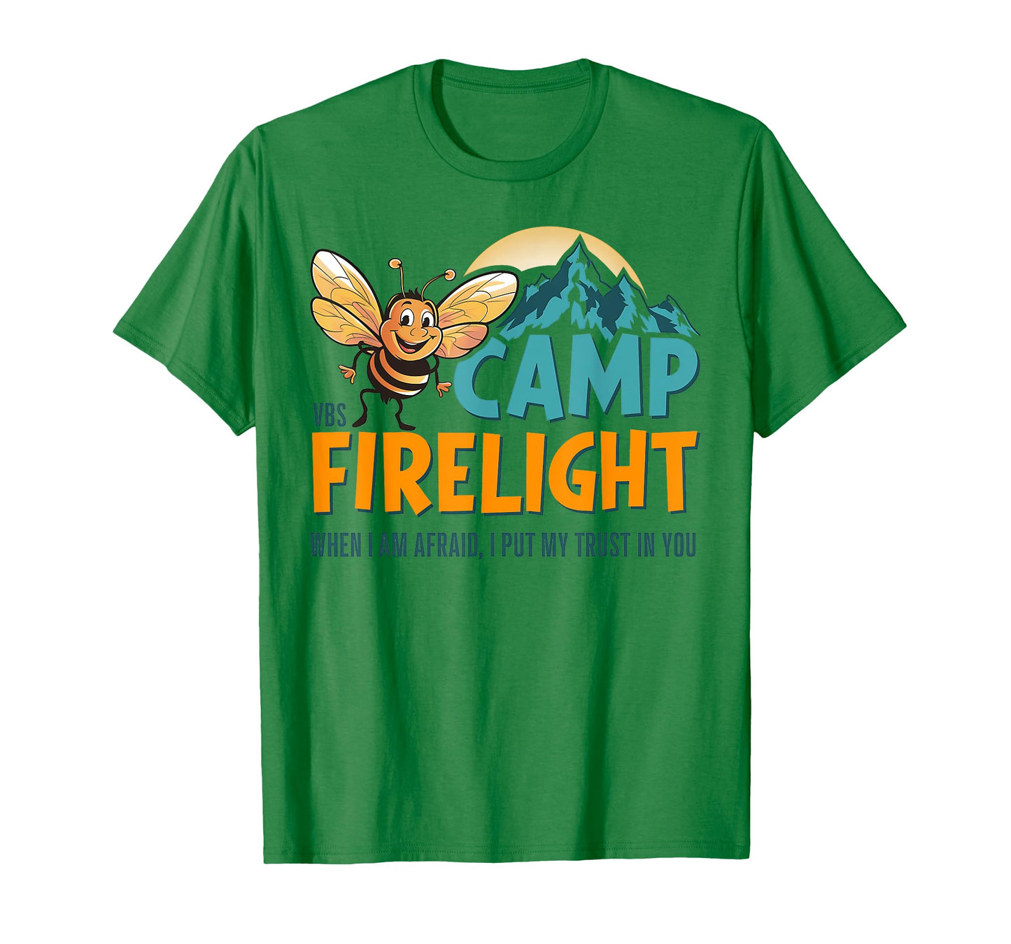 Camp Firelight VBS Camp Vacation Bible School Firework 2024 T-Shirt