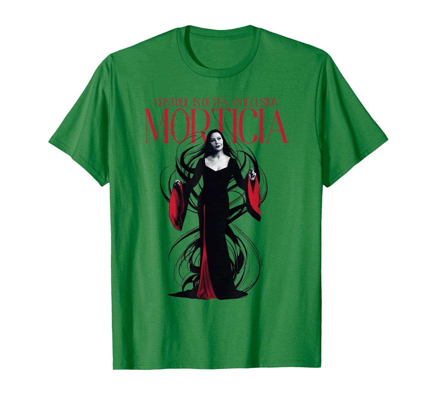 Wednesday Season 2 Control is Often an Illusion Morticia T-Shirt
