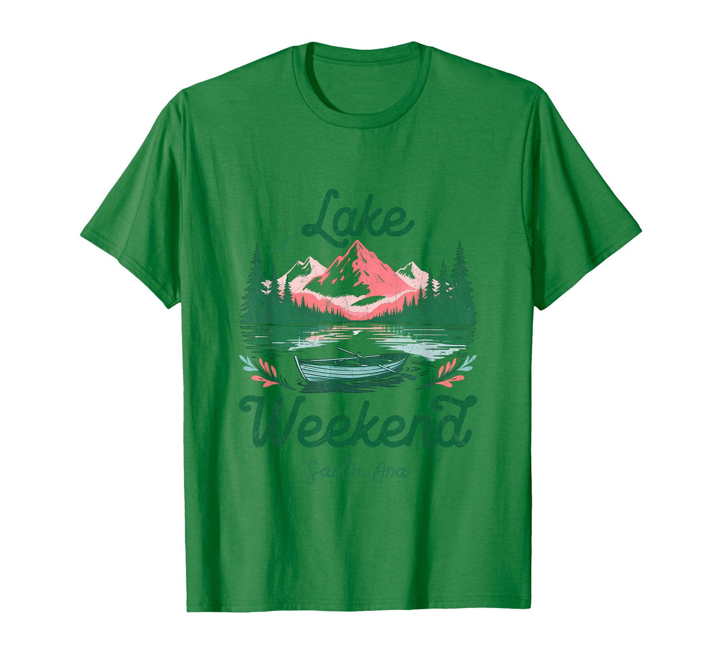 Lake Weekend Vacation Trip Santa Ana California T-Shirt