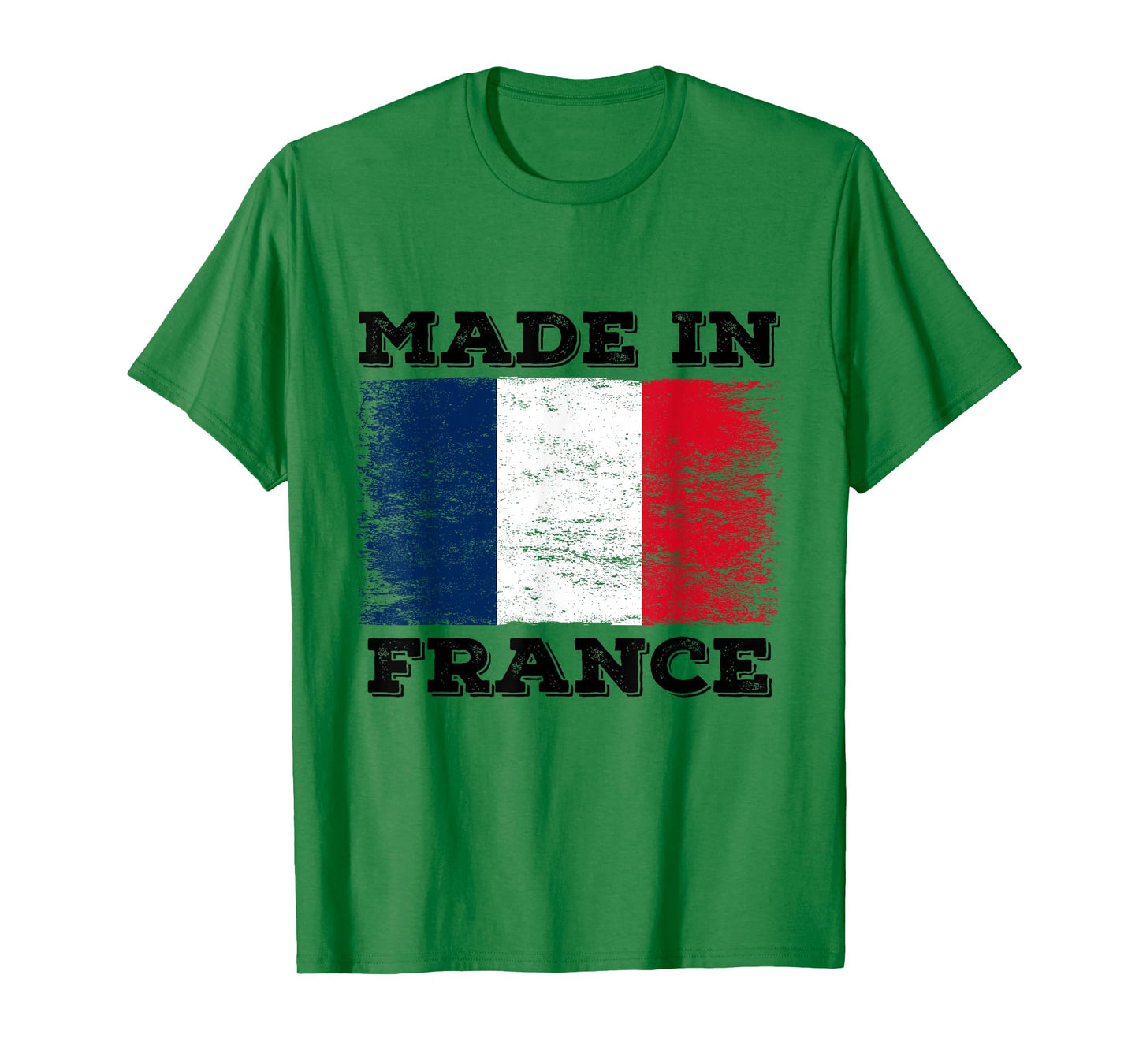 Made In France With French Flag Novelty Graphic Cool Designs T-Shirt