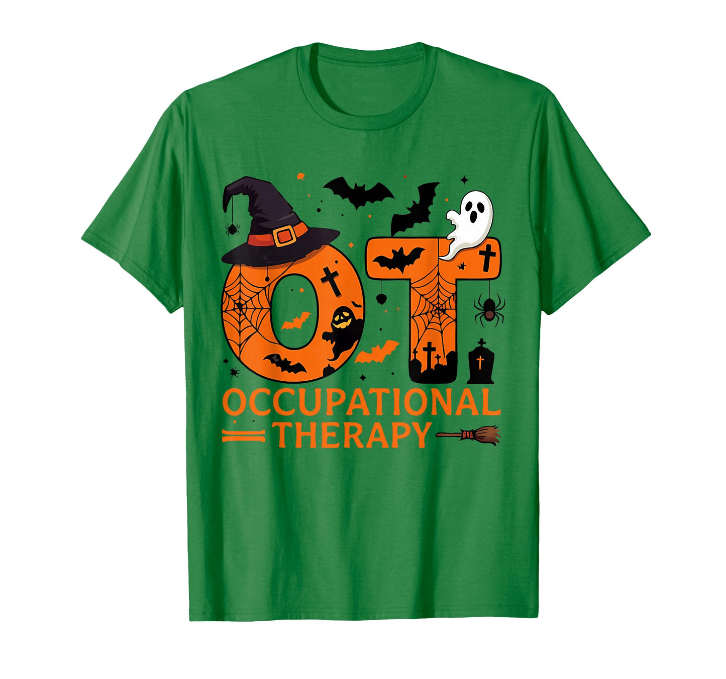 Halloween OT Occupational Therapy Special Education Teacher T-Shirt