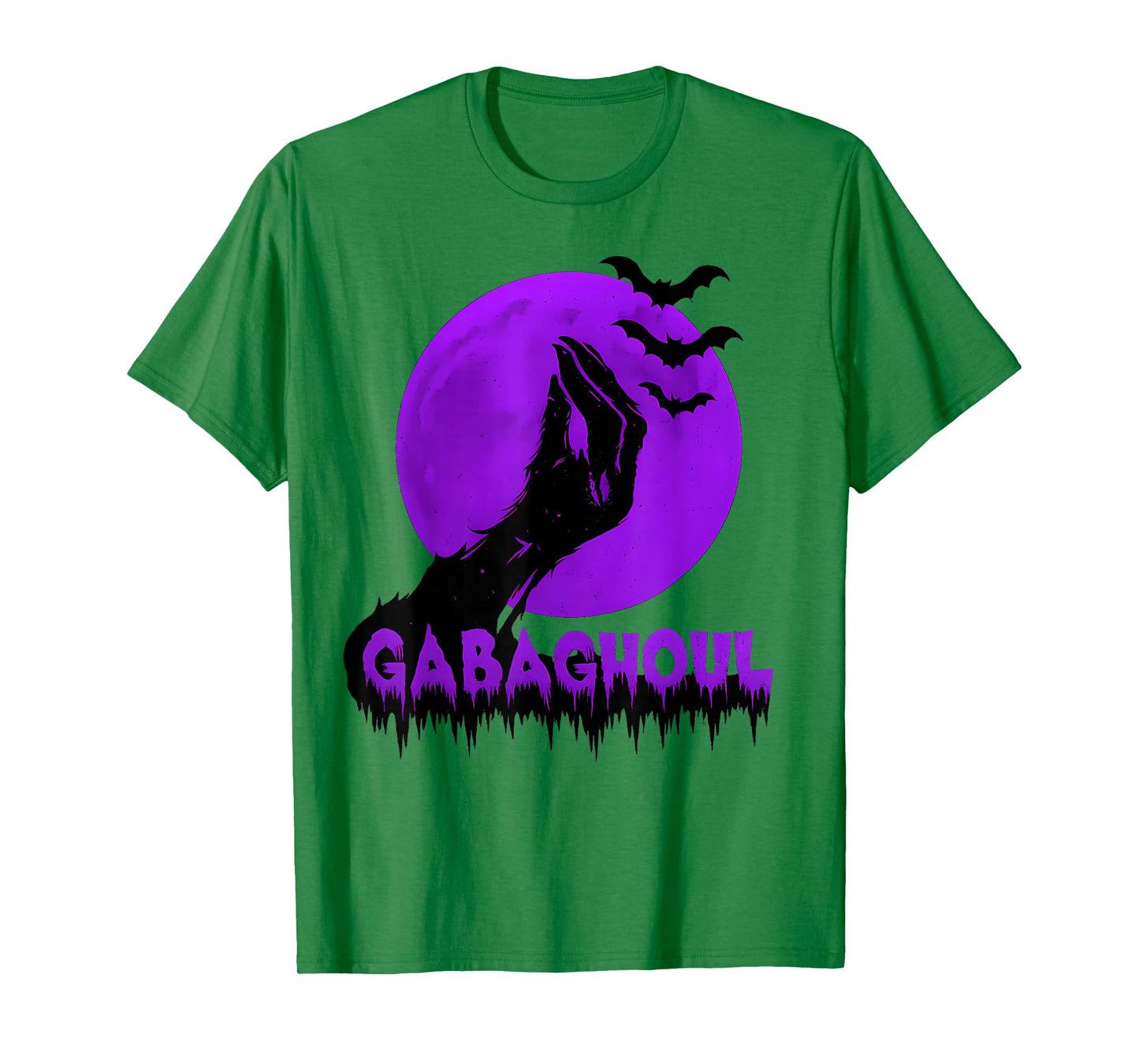 Gabaghoul Funny Hand Moon Italian Joke Halloween Men Women T-Shirt