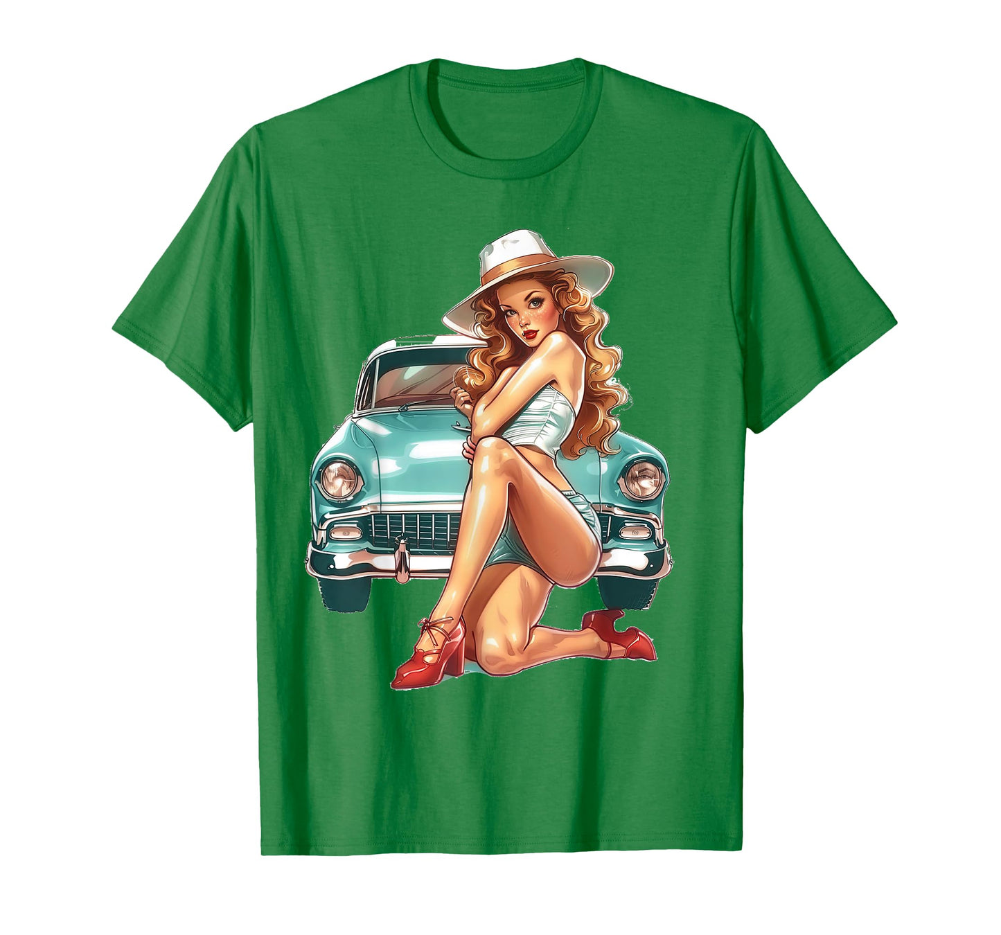 Pinup Girl Pin Up Vintage Retro girls T-Shirt