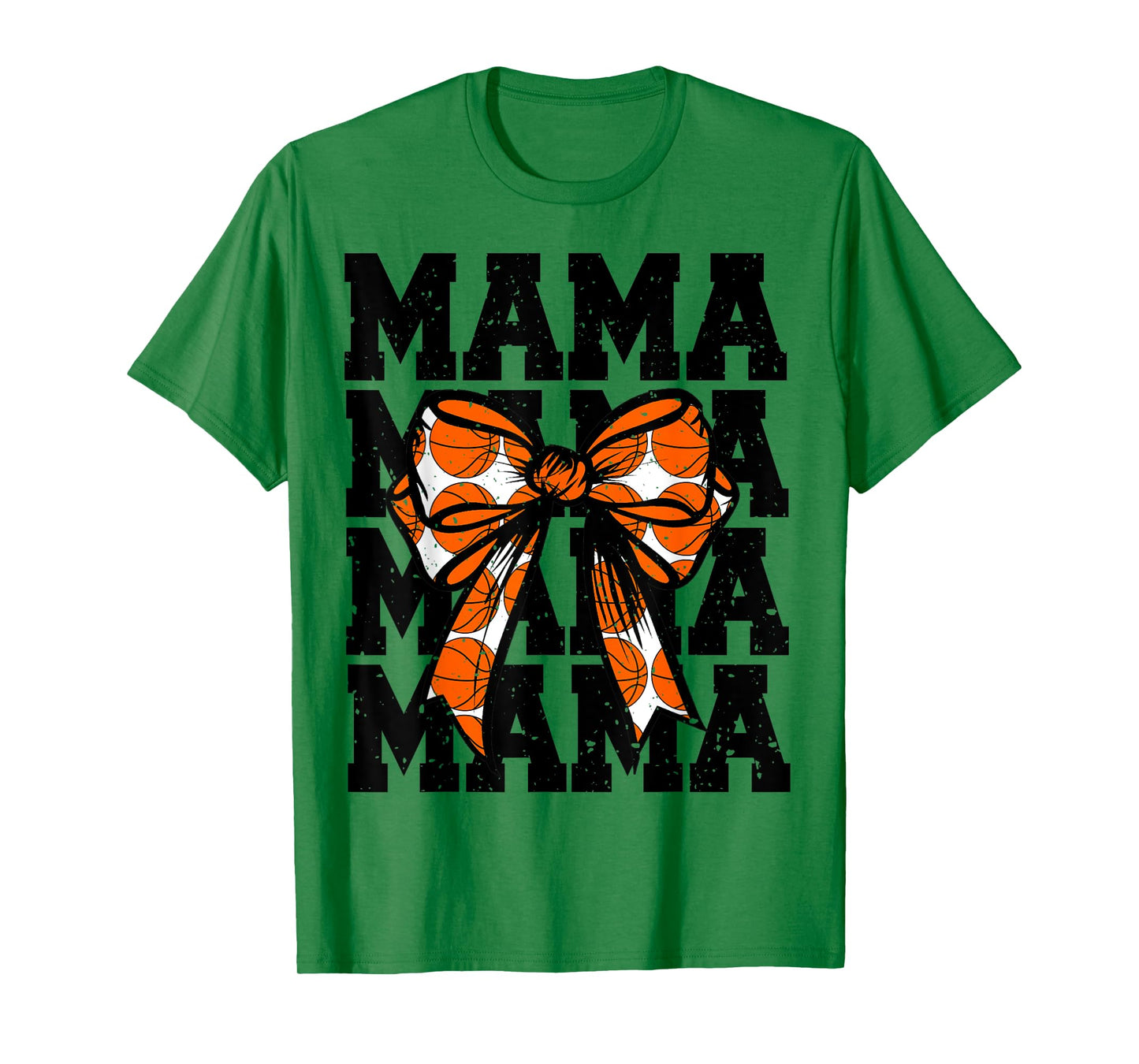 Basketball Mom Player Coquette Bow Game Day Team Lover Mama T-Shirt
