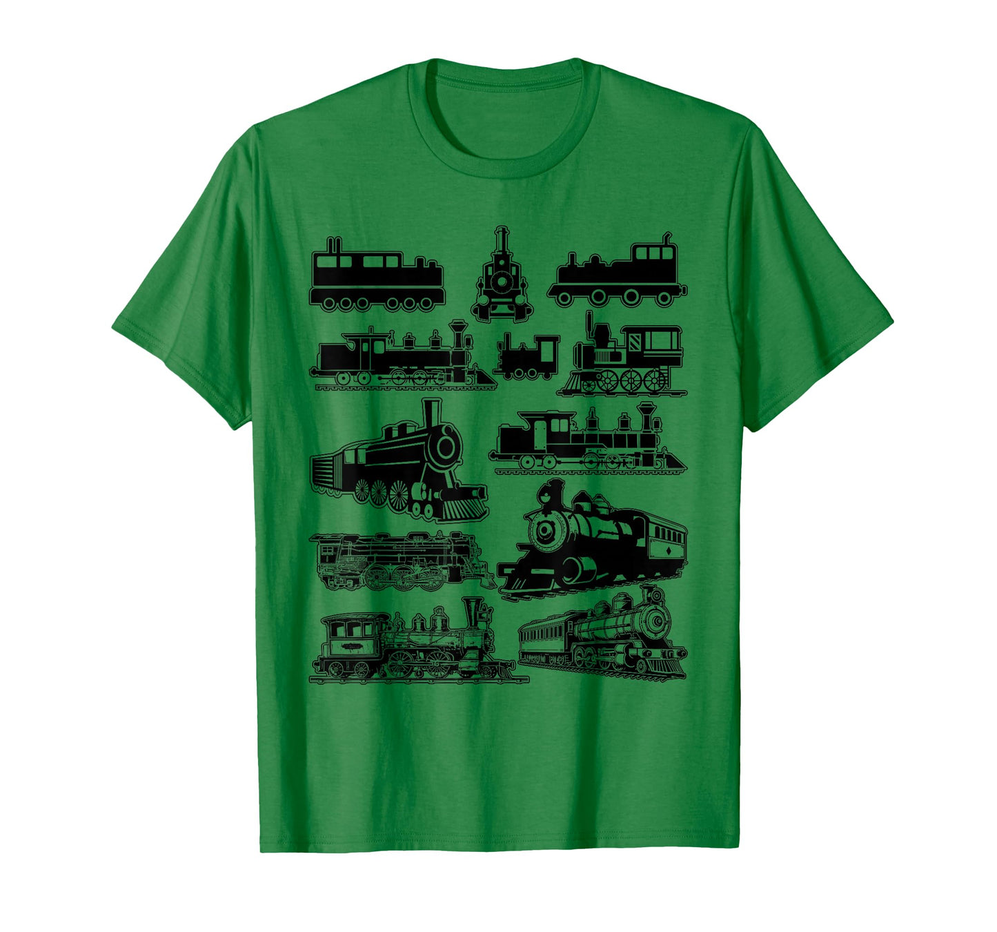 Vintage Steam Train Locomotive Toddler Boys Kids T-Shirt