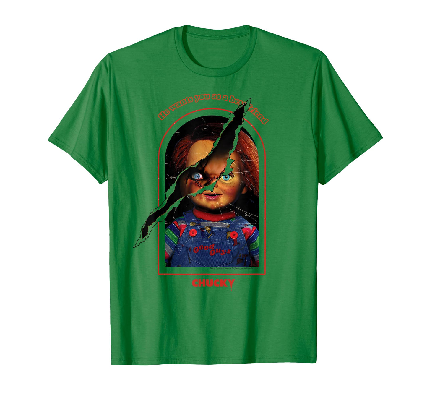 Chucky Split Face T-Shirt