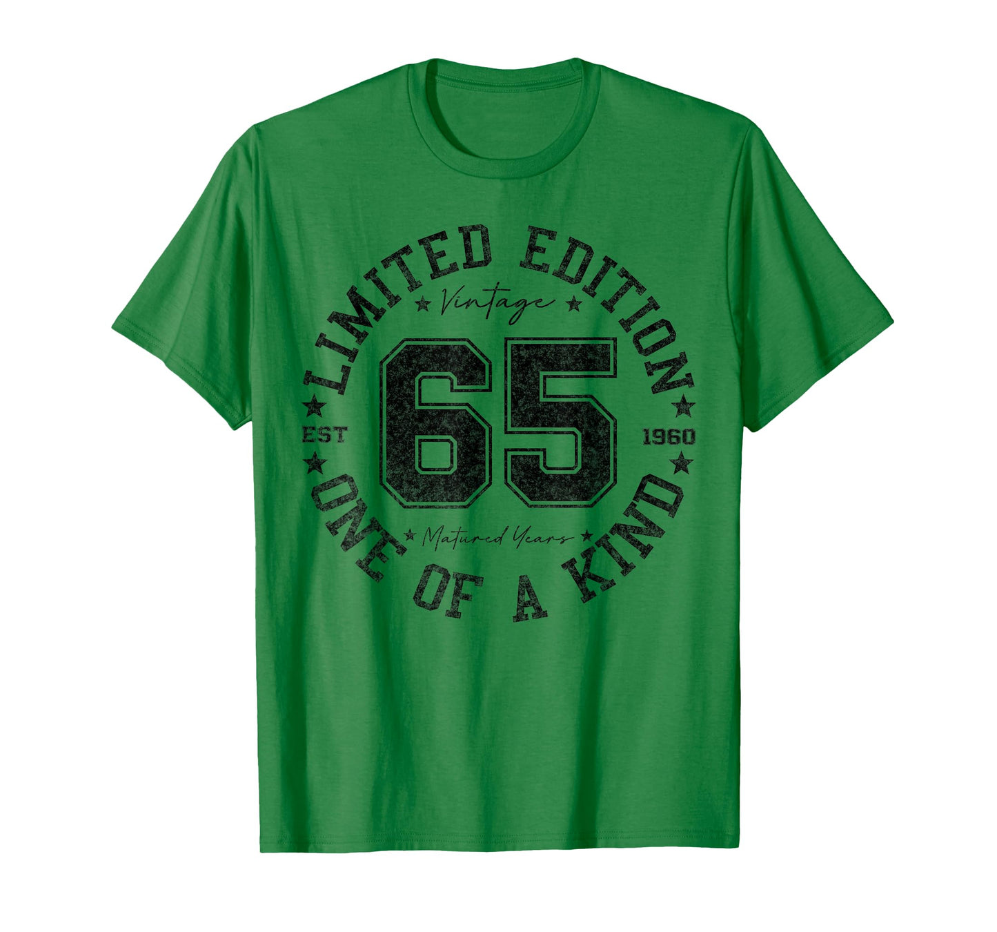 65 Year Old Gifts Vintage 1960 Limited Edition 65th Birthday T-Shirt