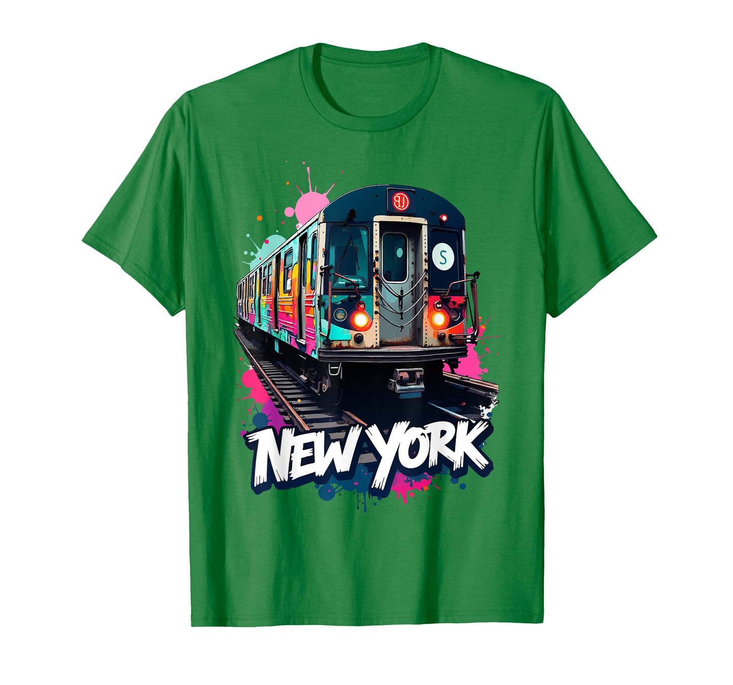Vintage NYC Graffiti Subway Style with 1980s City Vibe T-Shirt